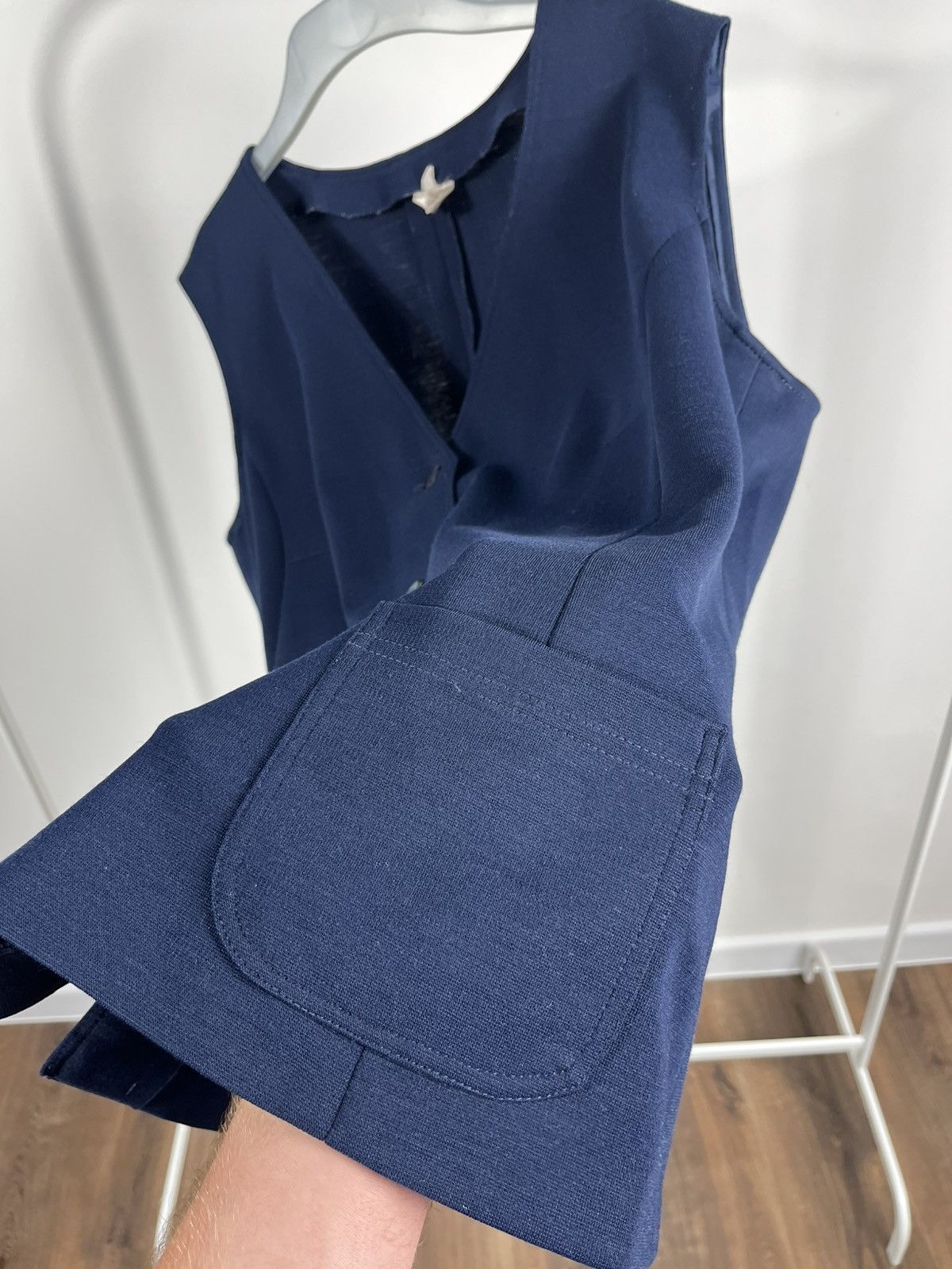 Vintage 70s 80s FINAL Swiss Made Navy Vest Vintage 70% Dacron size50 Size US M / EU 48-50 / 2 - 11 Thumbnail