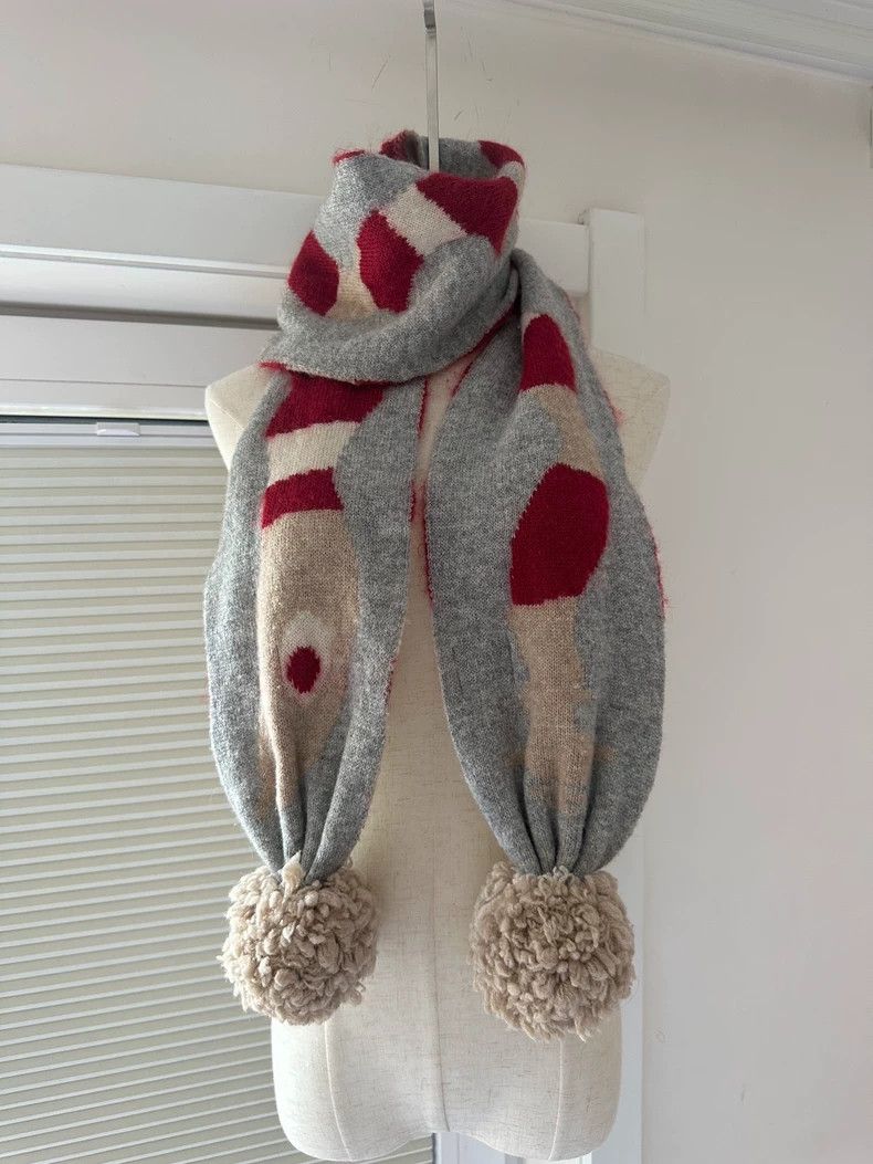 Vivienne Westwood Vivienne Westwood Hairy ball style knit scarf Size ONE SIZE - 1 Thumbnail