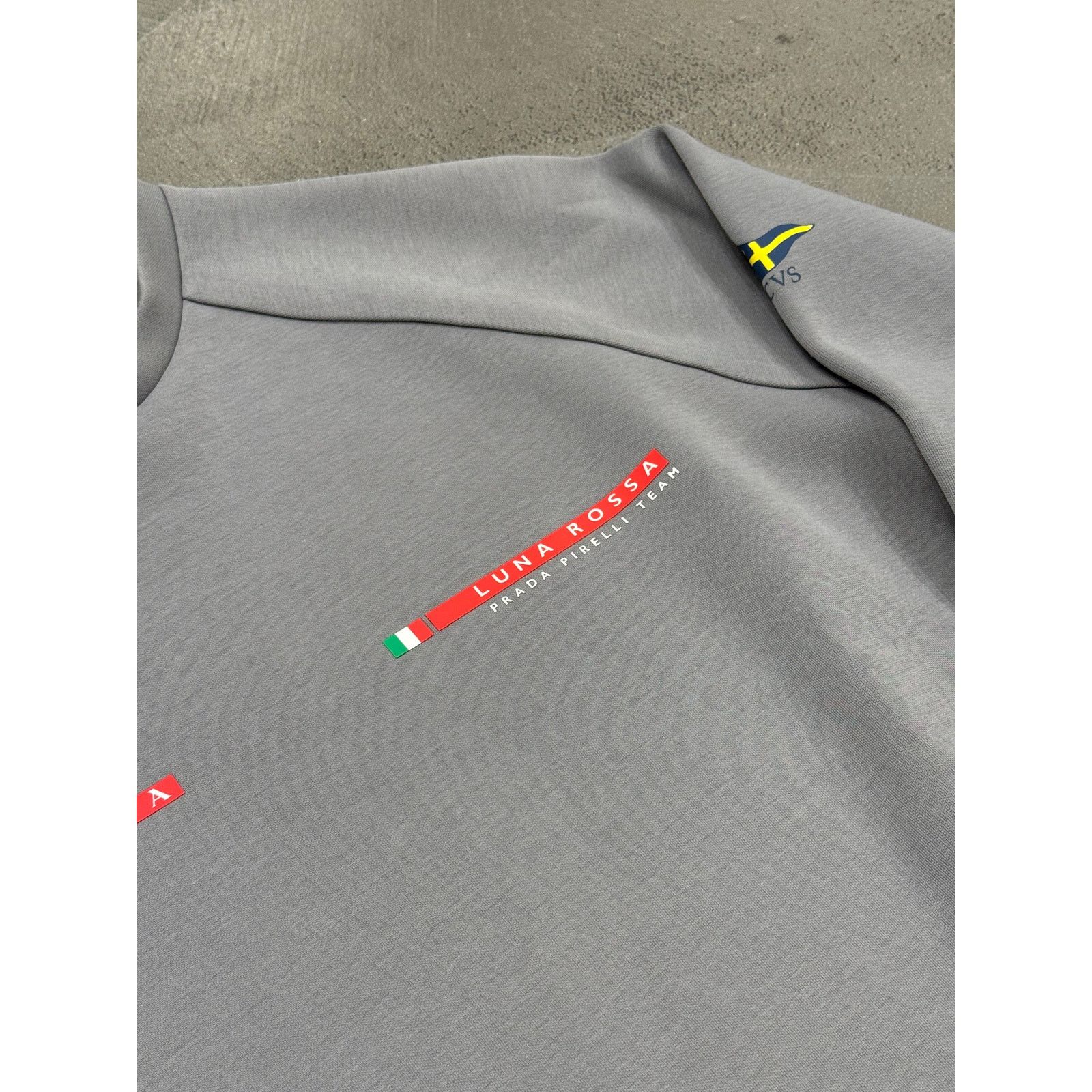 Prada 2020s Prada Luna Rossa technical crewneck Size US XL / EU 56 / 4 - 4 Thumbnail