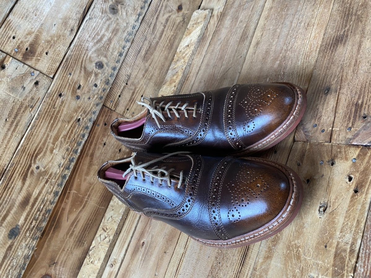Allen Edmonds Allen Edmond strandmonk brown oxford shoes sz 9.5 Size US 9.5 / EU 42-43 - 9 Thumbnail