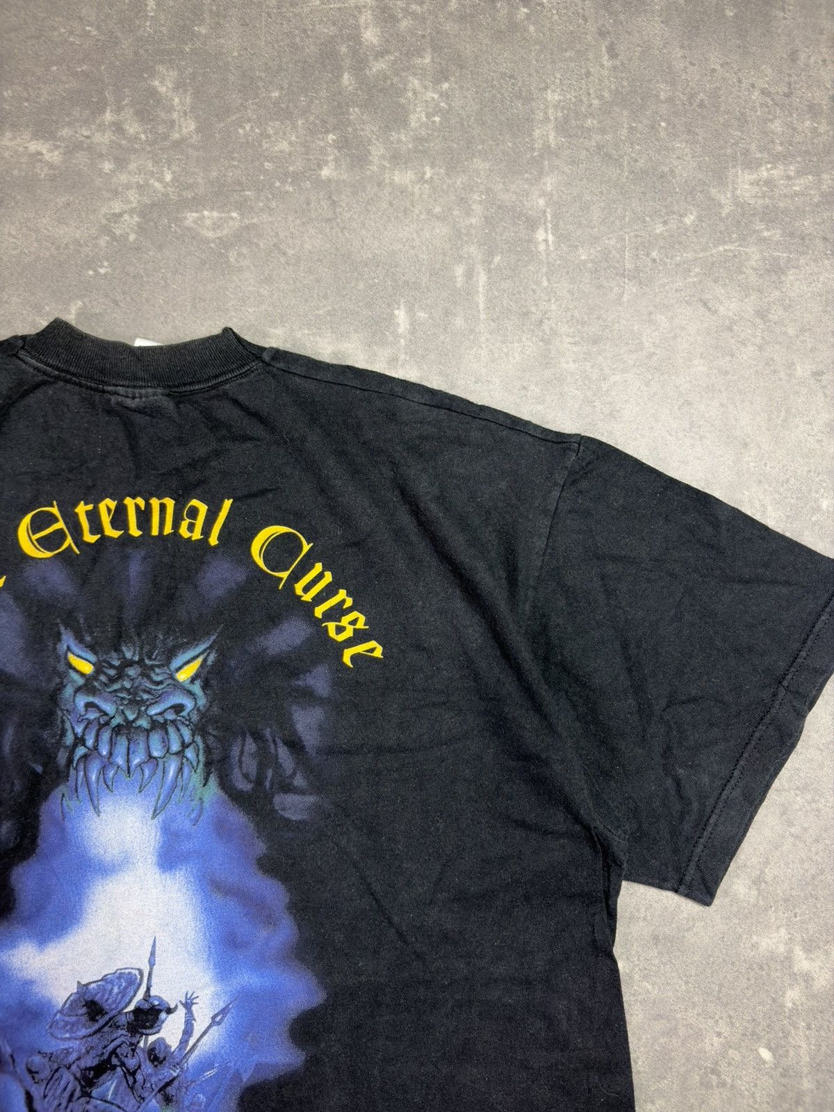 Band Tees 1998 Blind Guardian The Eternal Curse Faded Tee XL Size US XL / EU 56 / 4 - 12 Thumbnail