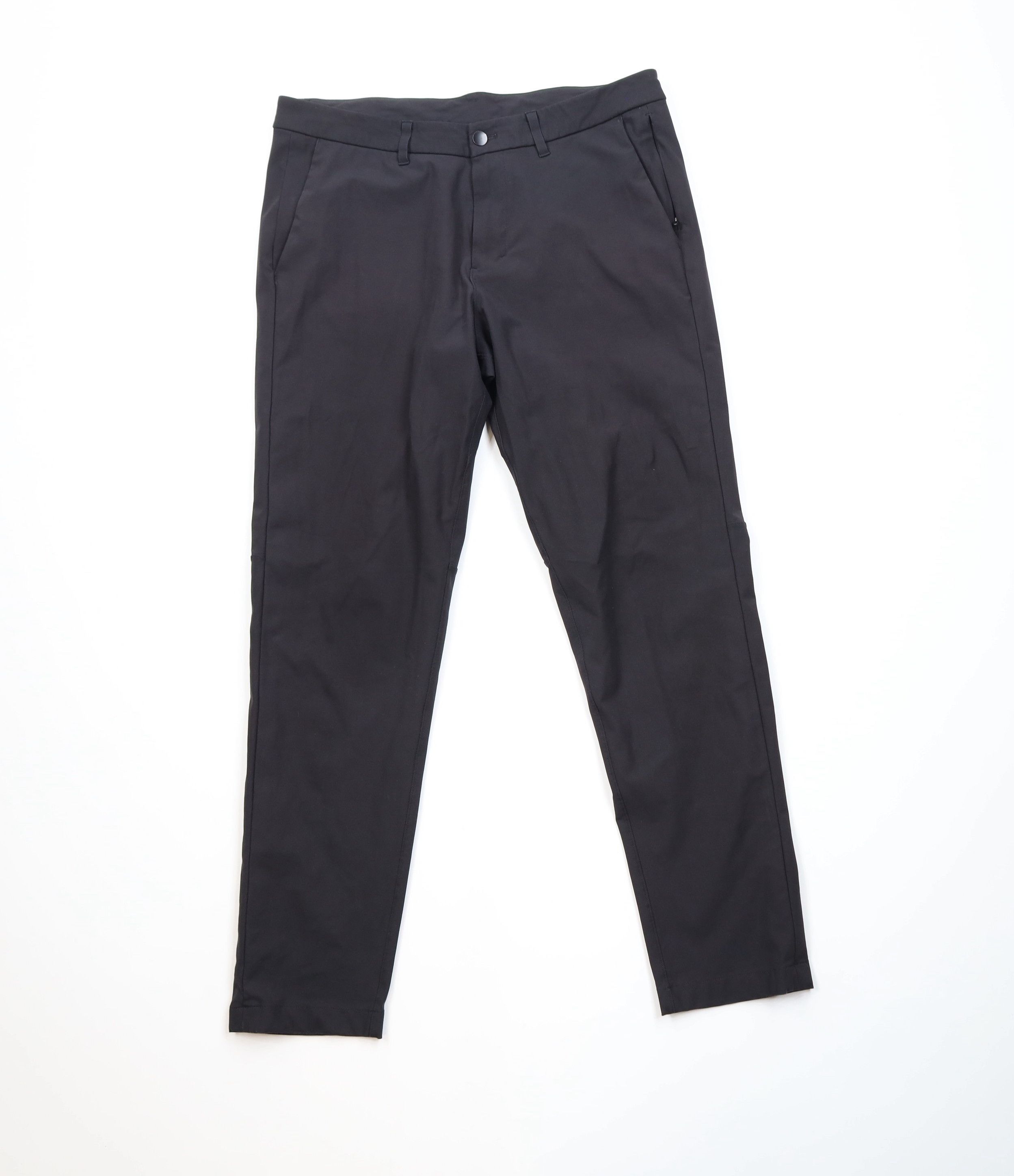Lululemon Lululemon Stretch Straight Leg Chino Pants Trousers Black Size US 34 / EU 50 - 1 Thumbnail
