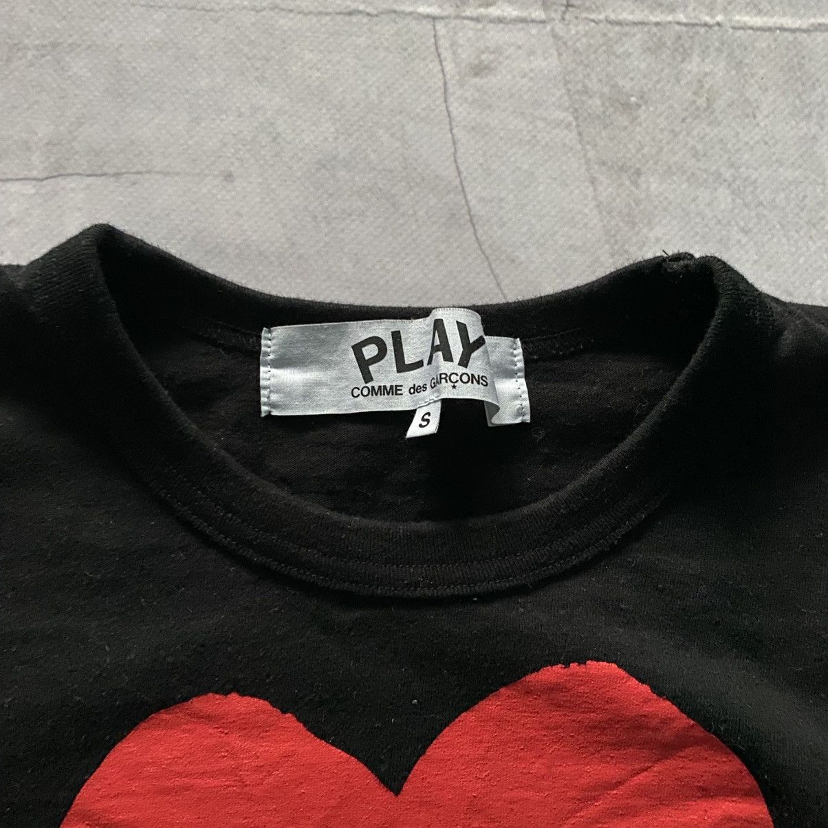 Comme des Garcons Comme Des Garcons Play Heart Big Logo T-Shirt Japan Y2K Size US S / EU 44-46 / 1 - 4 Thumbnail