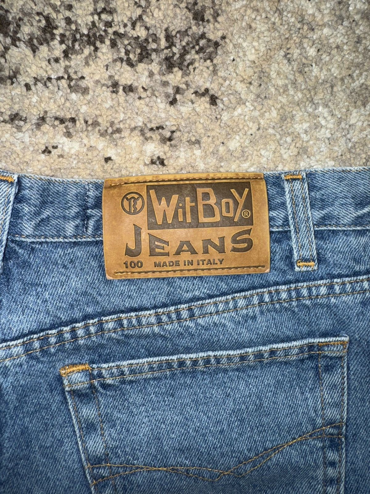 Vintage Vintage Witboy jeans made in Italy 90s Size US 33 - 3 Thumbnail