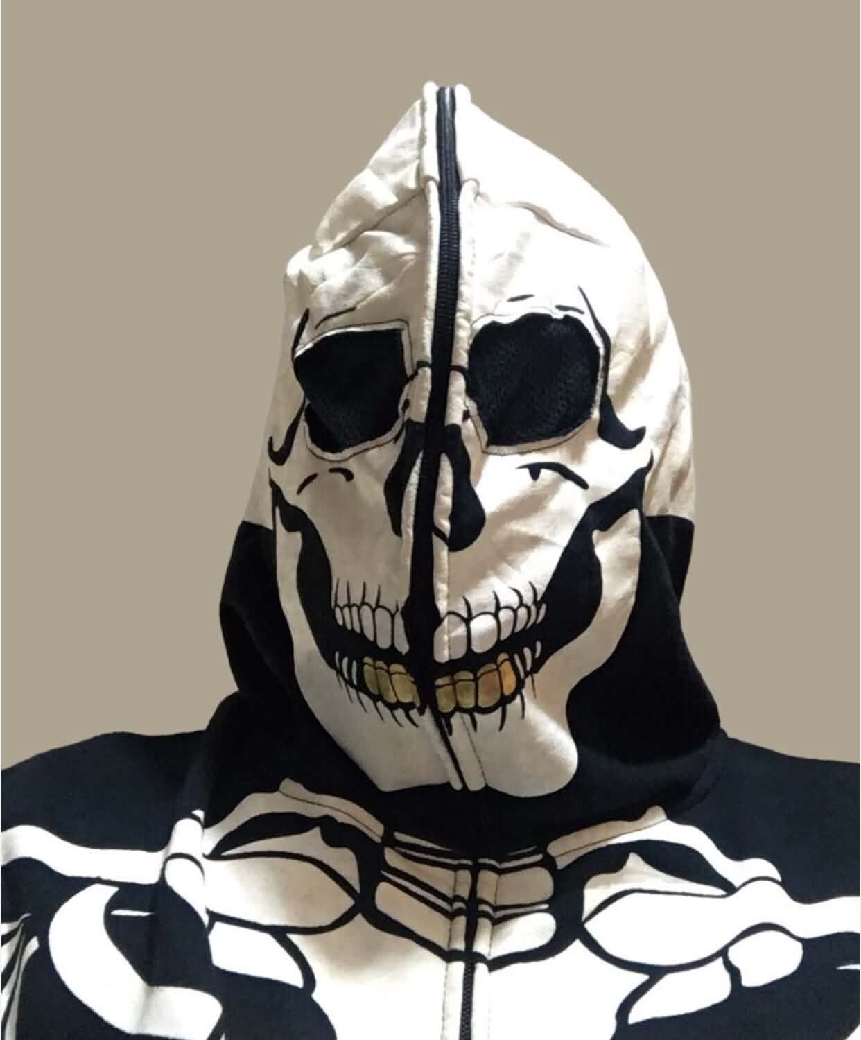LRG LRG Dead Serious Skeleton Hoodie Jacket “Kanye West” Size US XL / EU 56 / 4 - 6 Thumbnail
