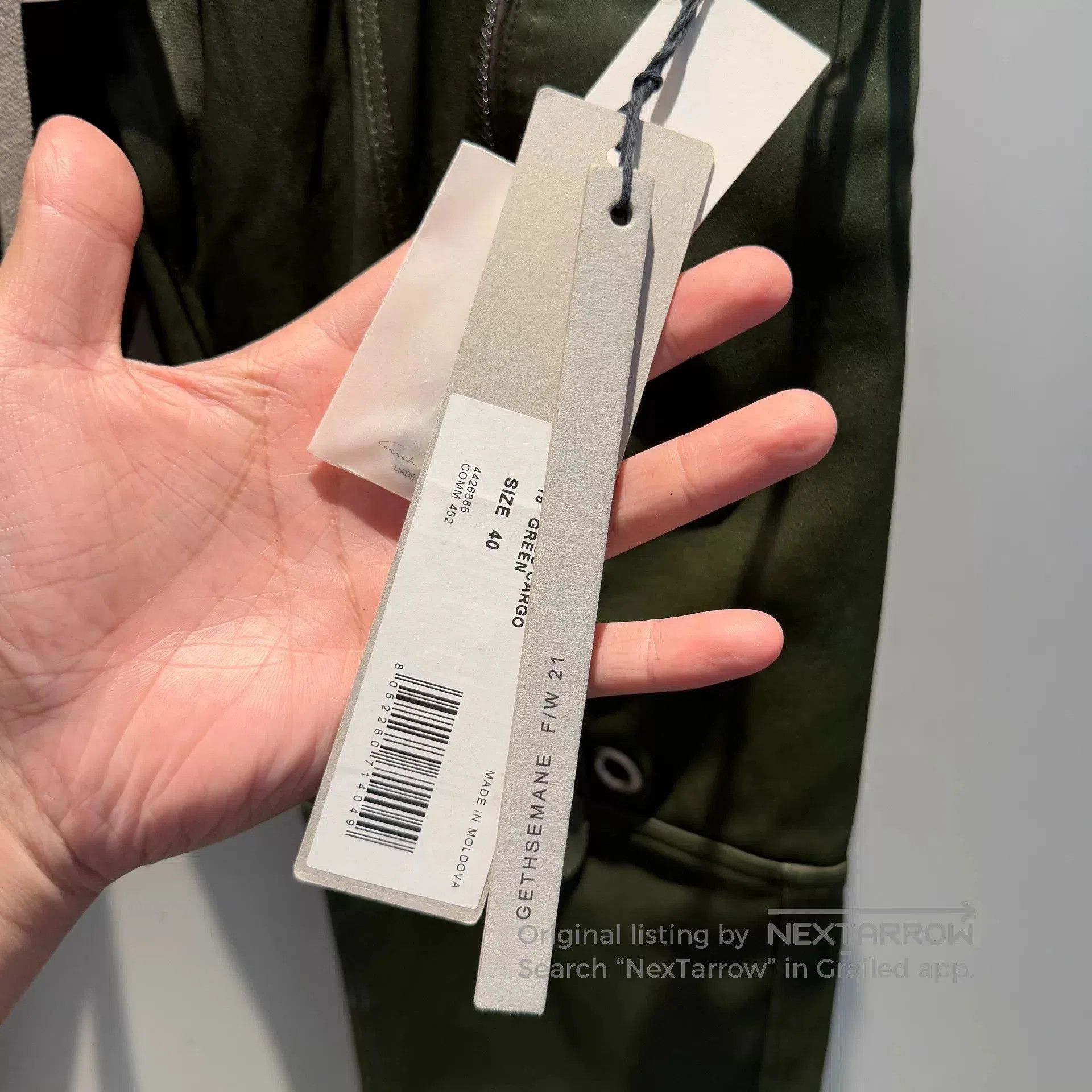 Rick Owens green leather five. Size US 36 / EU 52 - 5 Thumbnail