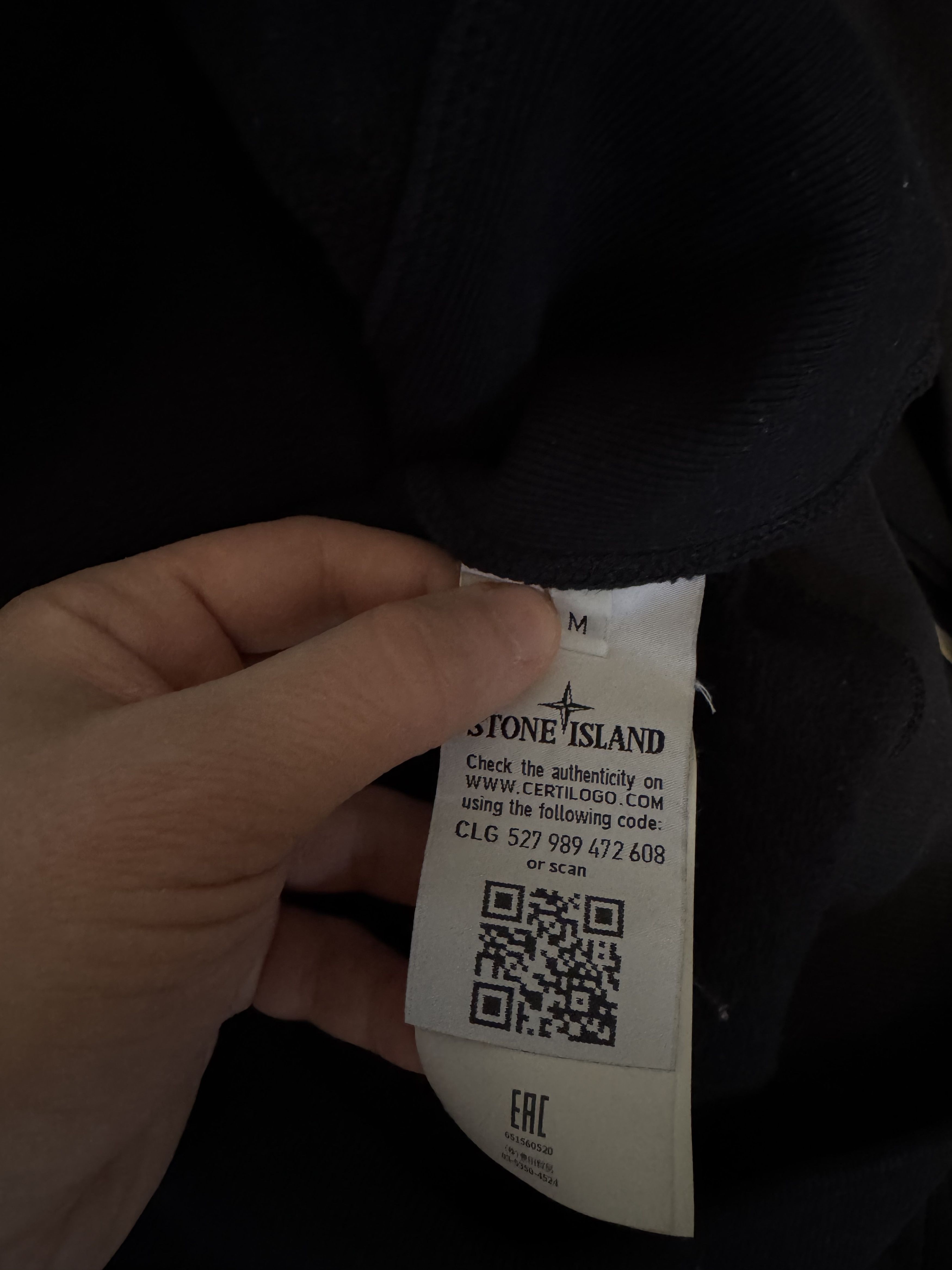 Stone Island STONE ISLAND - LOGO PATCH HOODIE Size US M / EU 48-50 / 2 - 3 Thumbnail