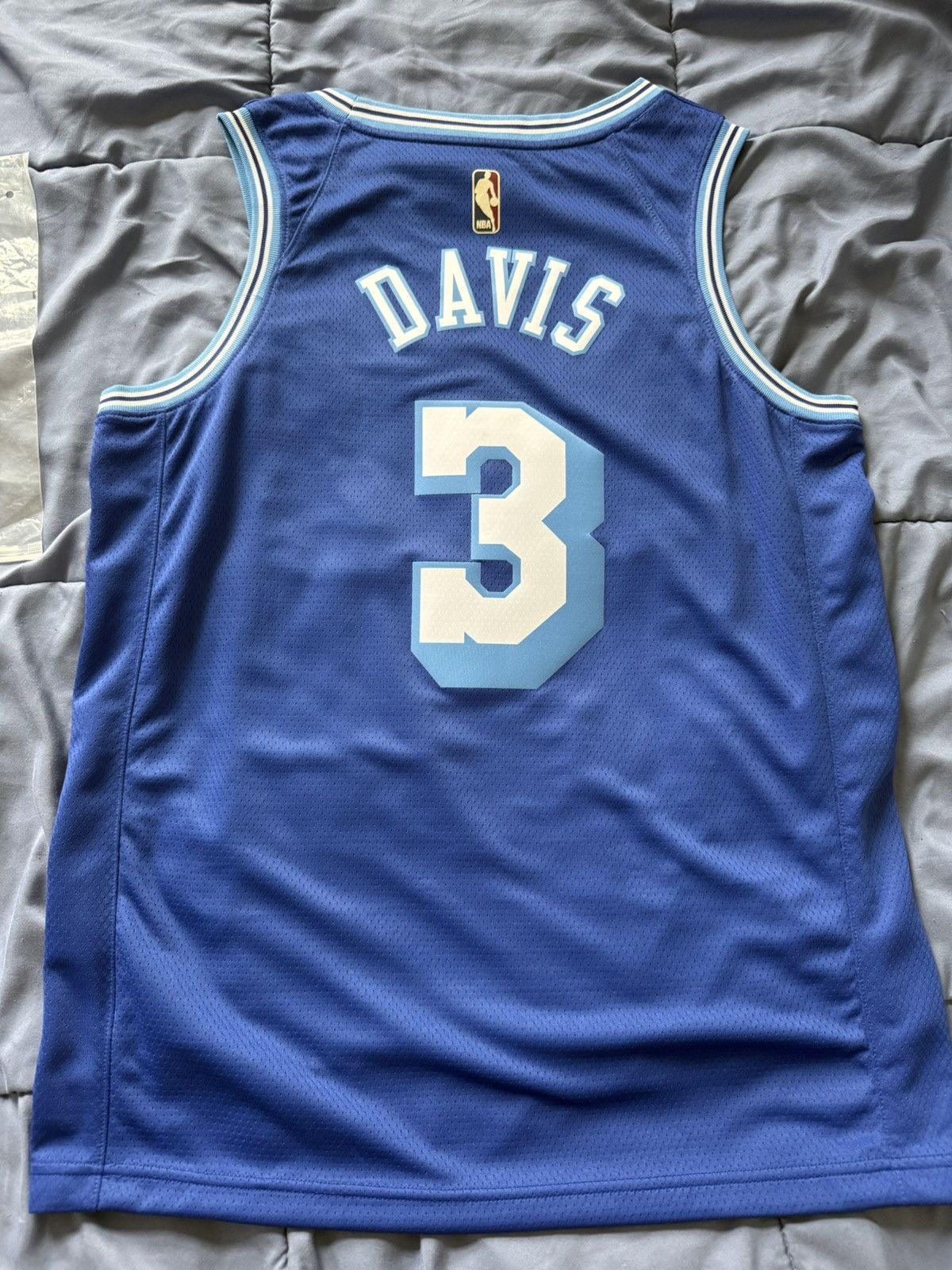Jordan Brand Lakers Nike Classic Edition Swingman Jersey - Anthony Davis Size US L / EU 52-54 / 3 - 2 Thumbnail