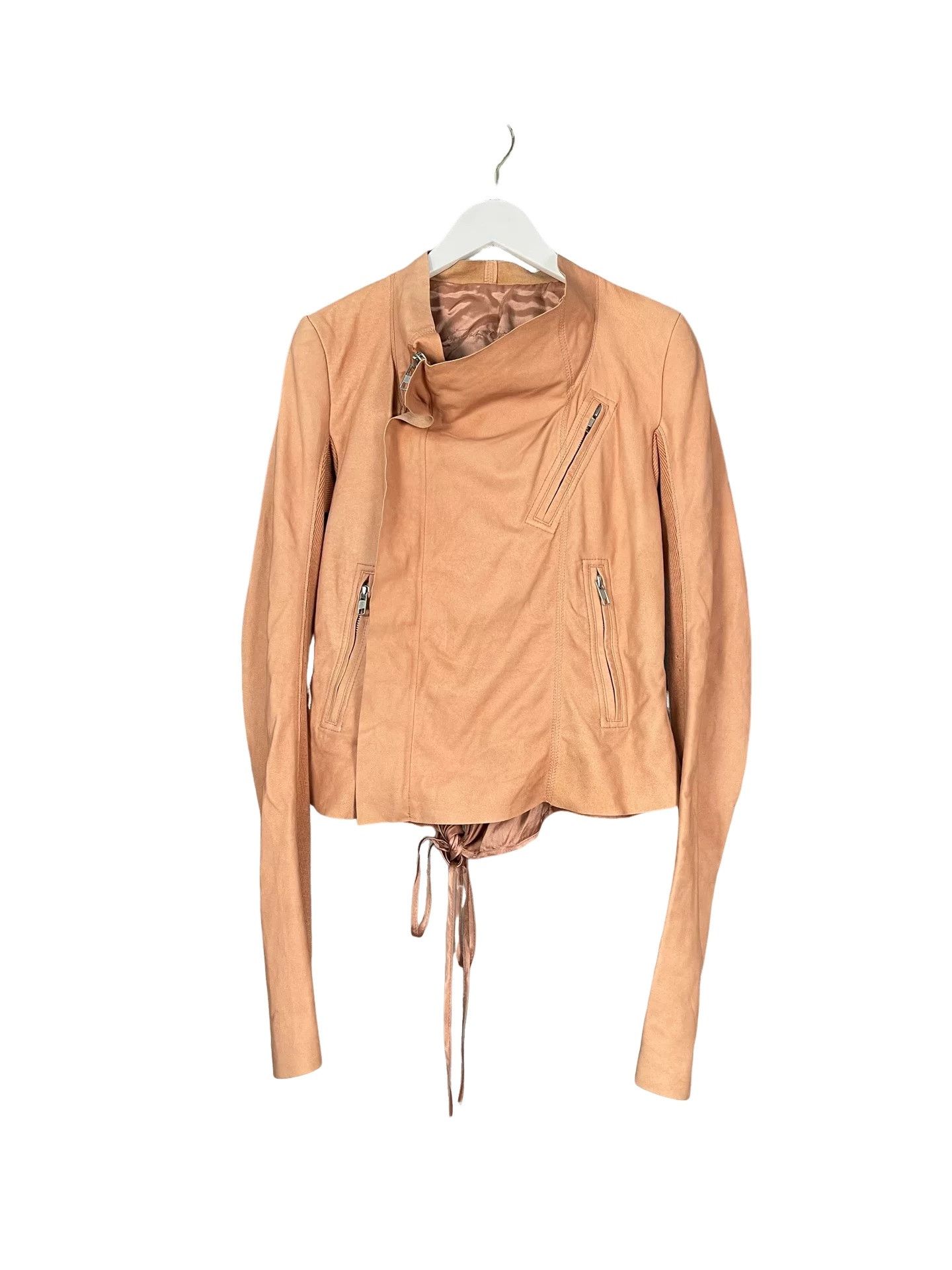 Rick Owens Rick Owens Lambskin Biker Jacket Size 40 Size S / US 4 / IT 40 - 1 Thumbnail
