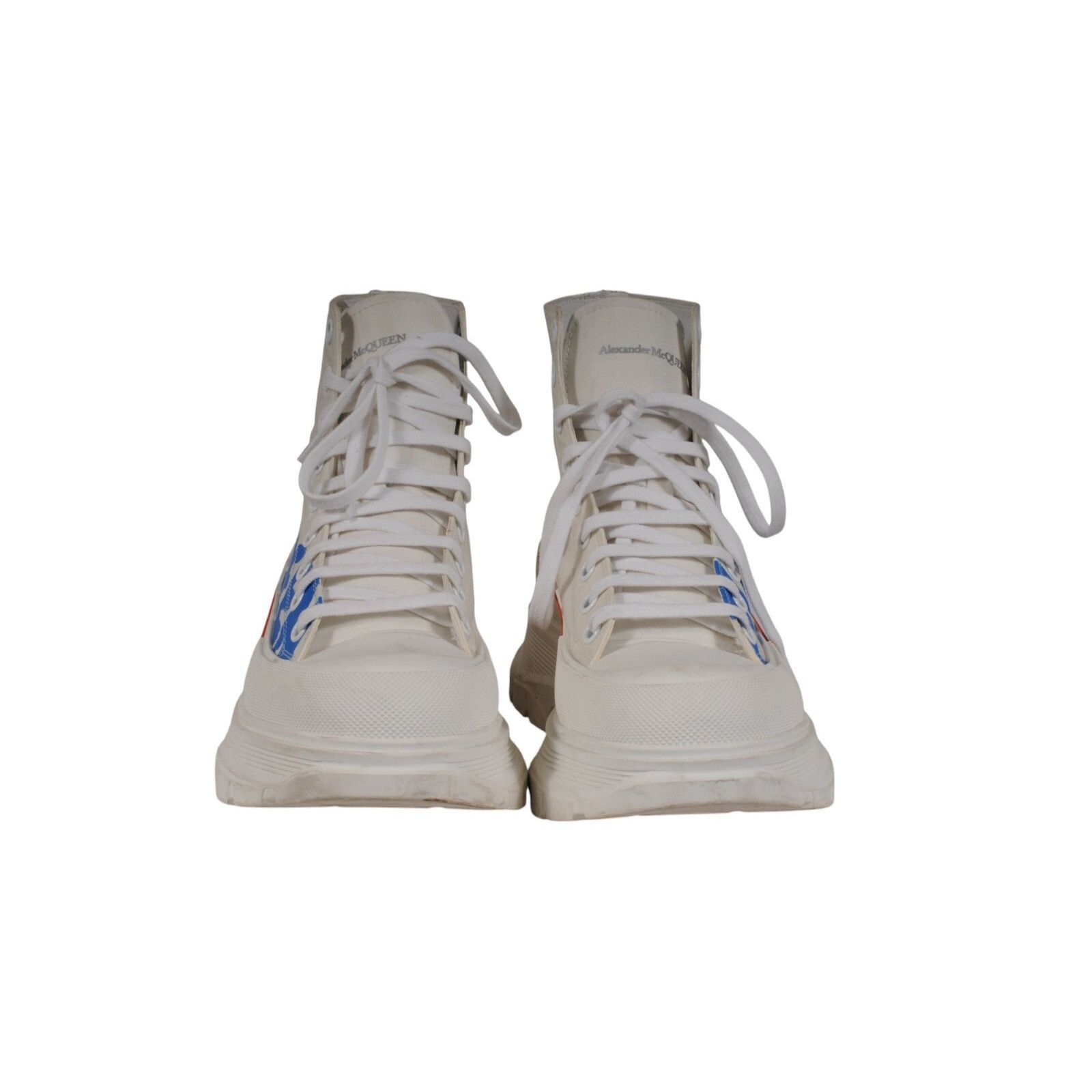Alexander McQueen Tread Slick Graffiti Logo Boots Size US 9.5 / EU 42-43 - 8 Thumbnail