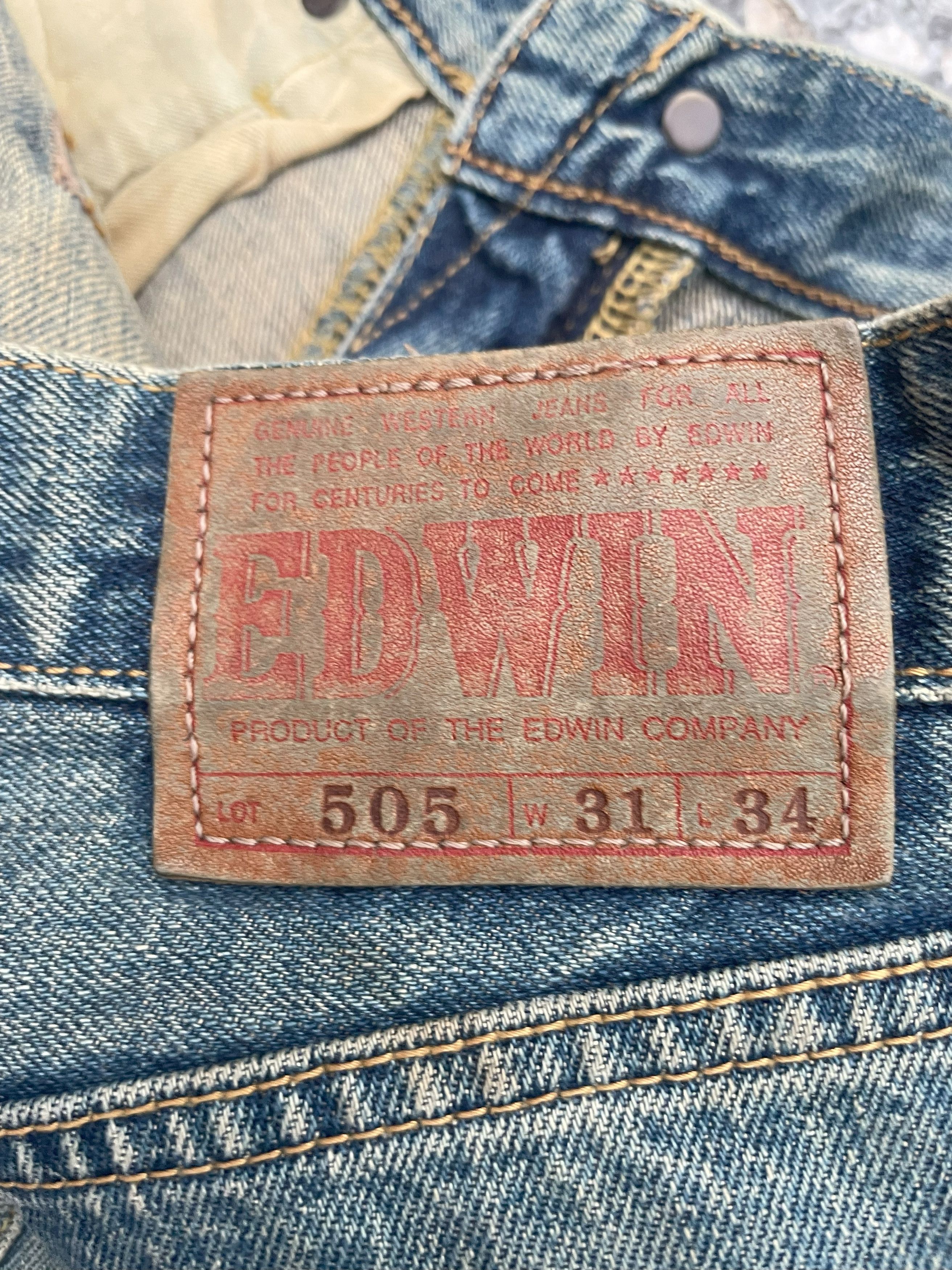 Edwin Vintage Edwin 505 Selvedge Jeans Size US 31 - 14 Thumbnail