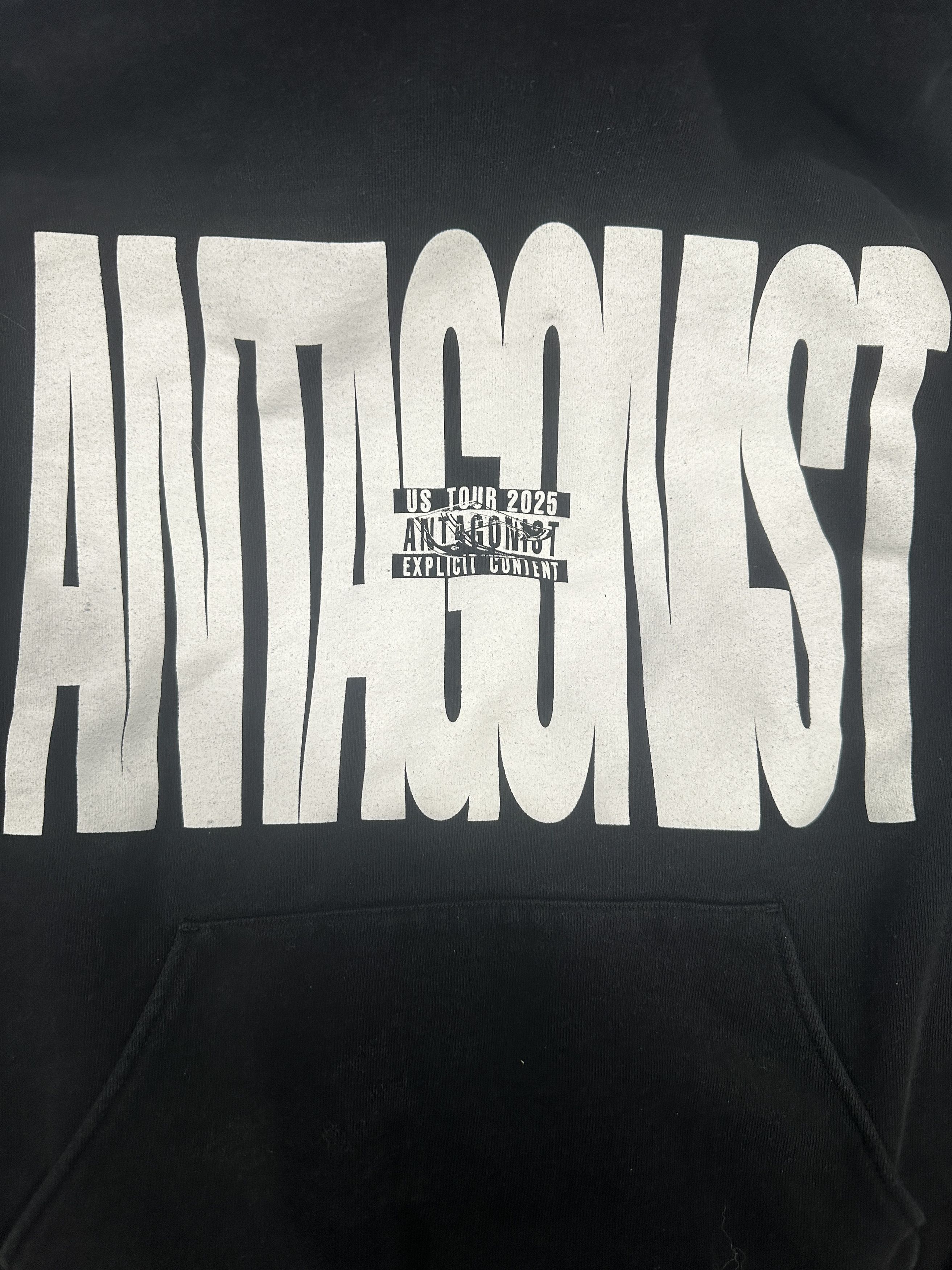 Playboi Carti Playboi Carti Antagonist US Tour 2025 Hoodie Black 2XL Size US XXL / EU 58 / 5 - 3 Thumbnail