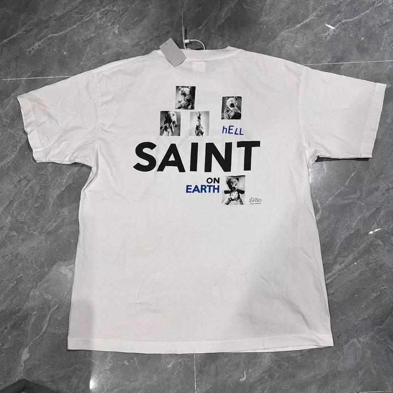 Saint Michael Saint Michael Album Pattern Short Sleeve Size US XL / EU 56 / 4 - 1 Thumbnail