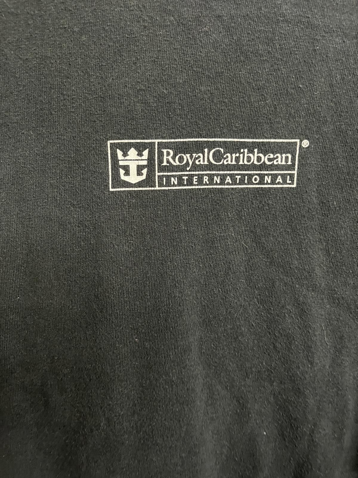 Gildan Faded Royal Caribbean Cruise T-shirt 50s & 60s Night Tee XL Size US XL / EU 56 / 4 - 4 Thumbnail