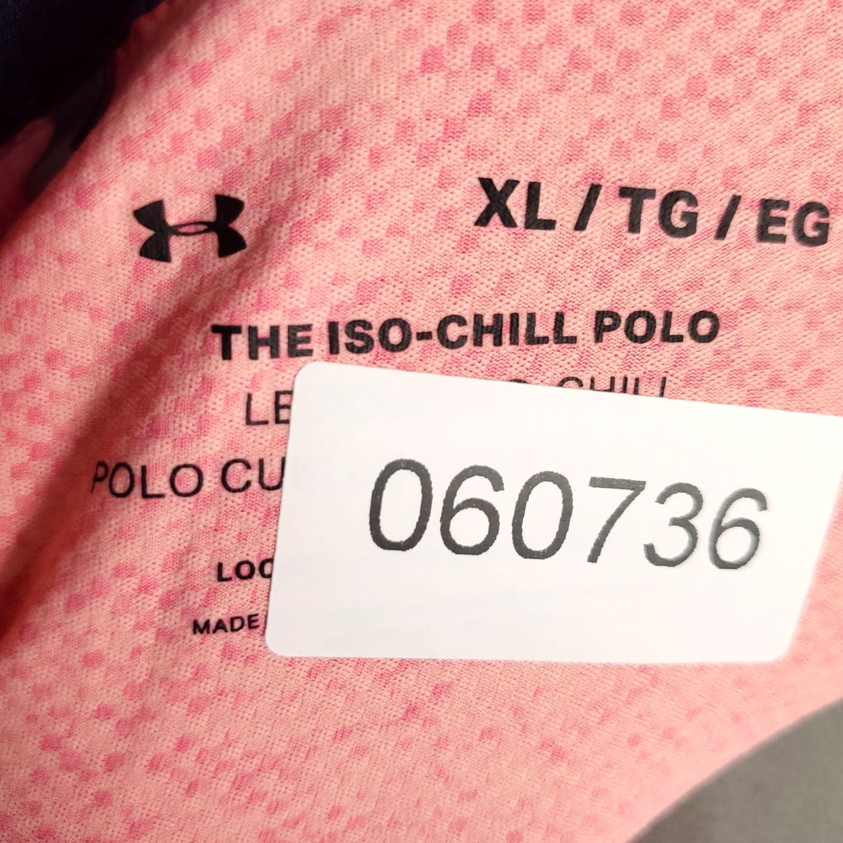 Under Armour Under Armour Polo Shirt Mens XL Pink Golf Casual Short Sleeve Polo Size US XL / EU 56 / 4 - 6 Thumbnail