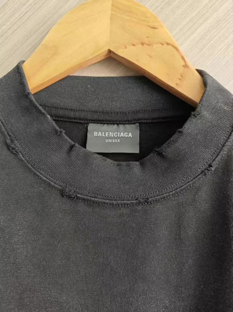 Balenciaga Eiffel Flame Short Sleeve T-Shirt-2506