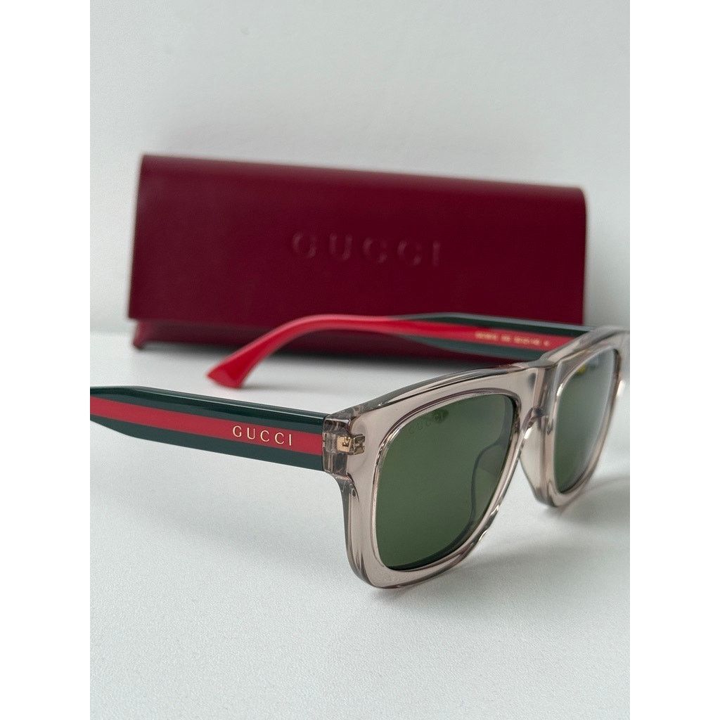 Gucci NEW Gucci GG1991S 003 Brown Square Sunglasses $395 Size ONE SIZE - 4 Thumbnail