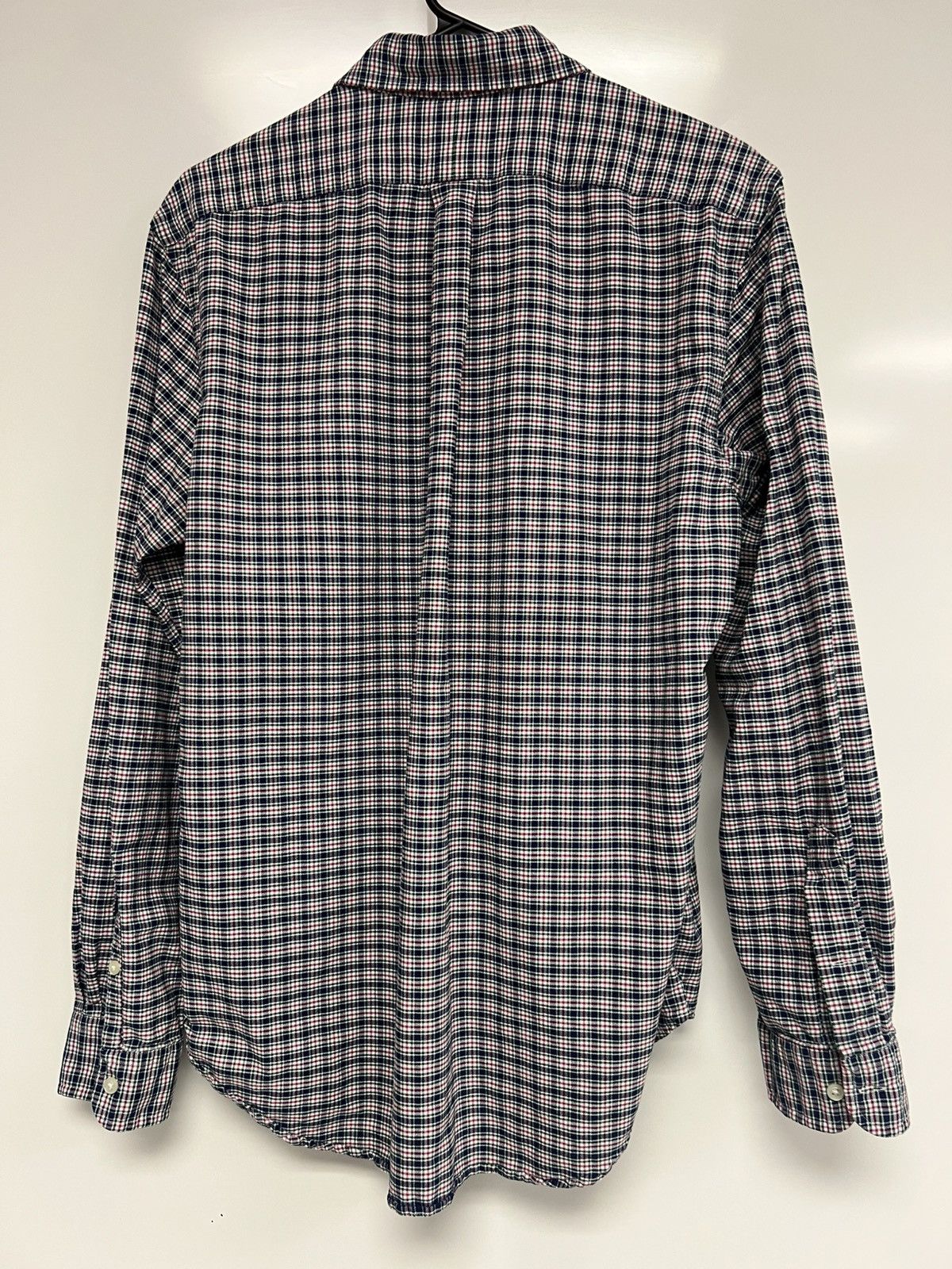 Designer × Polo Ralph Lauren × Vintage Vintage Ralph Lauren Plaid Shirt Long Sleeve Men's L Cotton Size US M / EU 48-50 / 2 - 2 Thumbnail