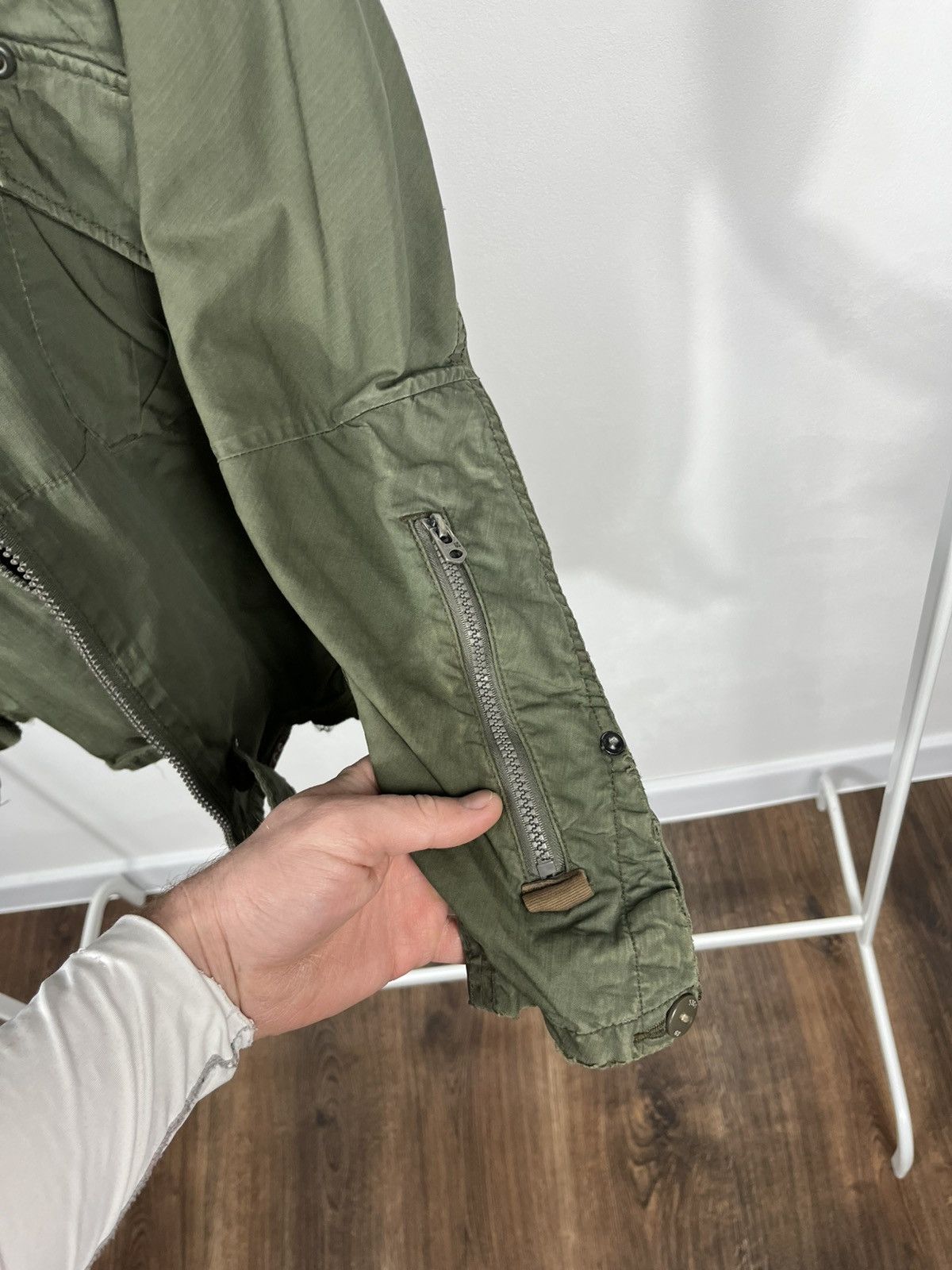 G-Star G Star RAW Green Military Hooded Jacket Zip Up Size S Size US S / EU 44-46 / 1 - 13 Thumbnail