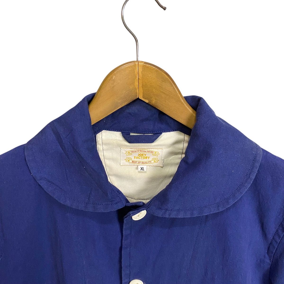 Vintage Vintage Joey Factory navy style shawl collar jacket Size US L / EU 52-54 / 3 - 8 Thumbnail