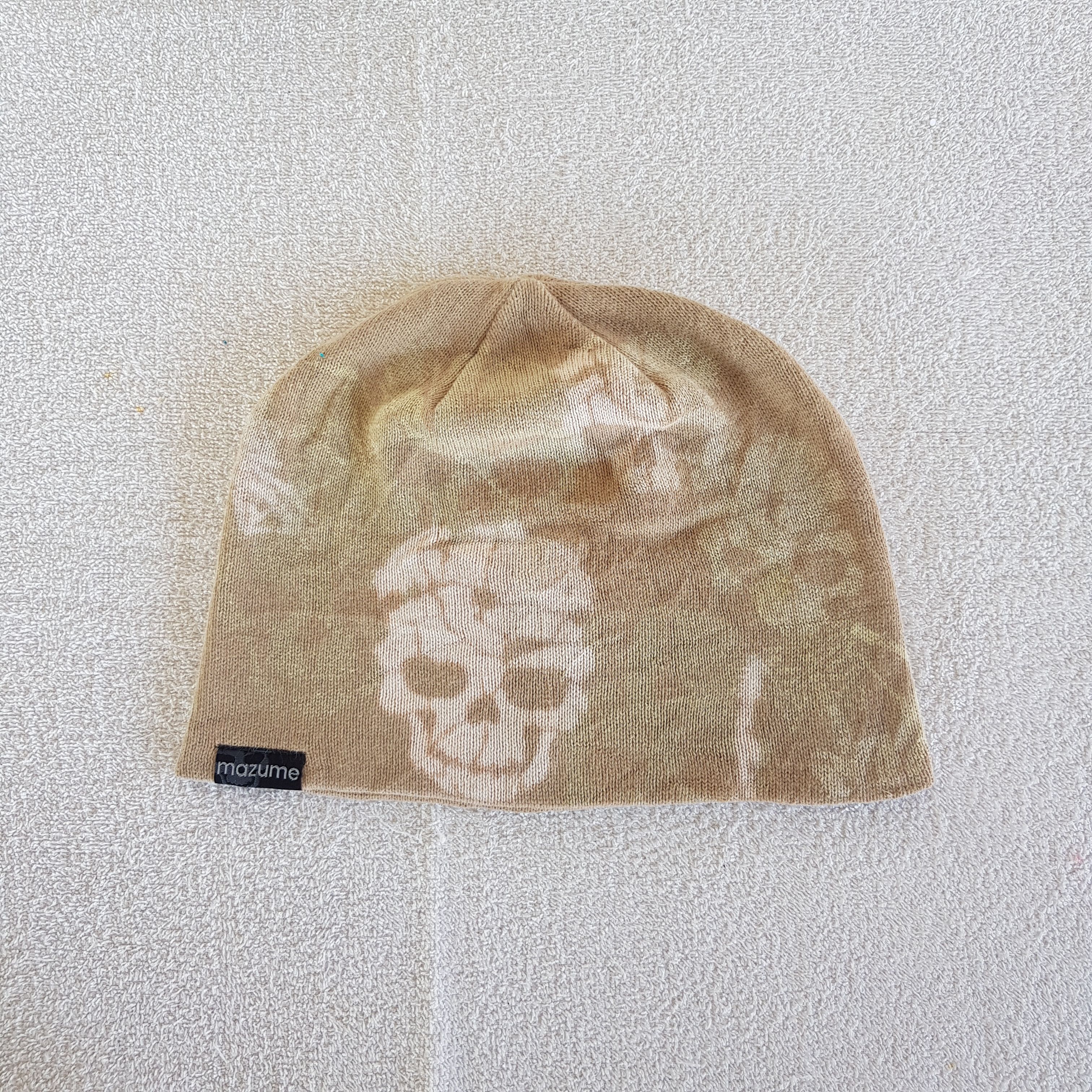 Japanese Brand Vintage Skulls Rocks Beanie Mazume Snow Caps Hats Size ONE SIZE - 5 Thumbnail