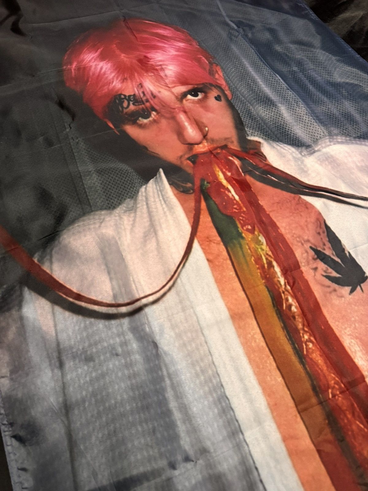 Lil Peep × Vintage Lil Peep Fruit Roll Up Flag RIP Size ONE SIZE - 2 Thumbnail
