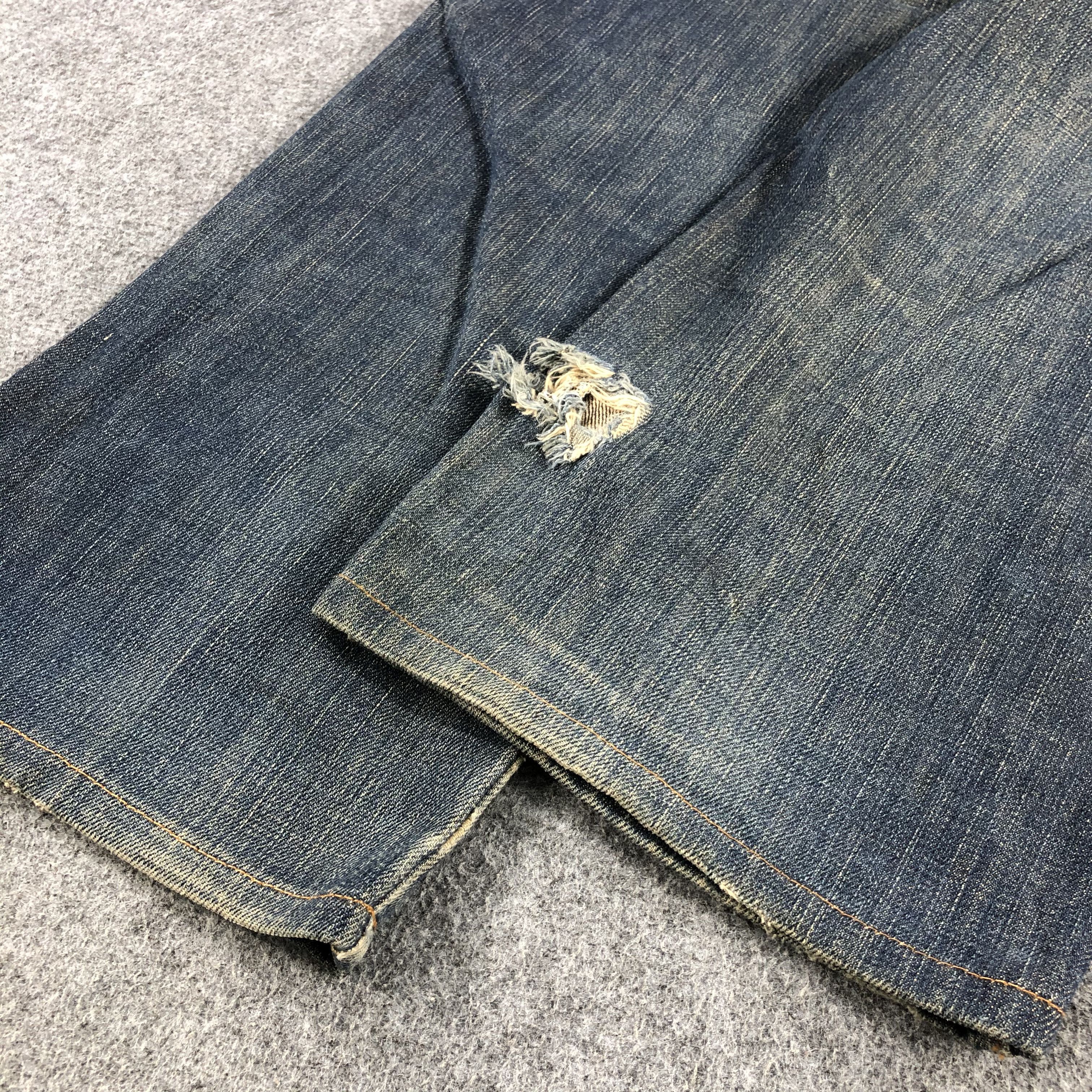 Vintage Vintage Blue Wash Wrangler Jeans-J1747 Size US 30 / EU 46 - 6 Thumbnail