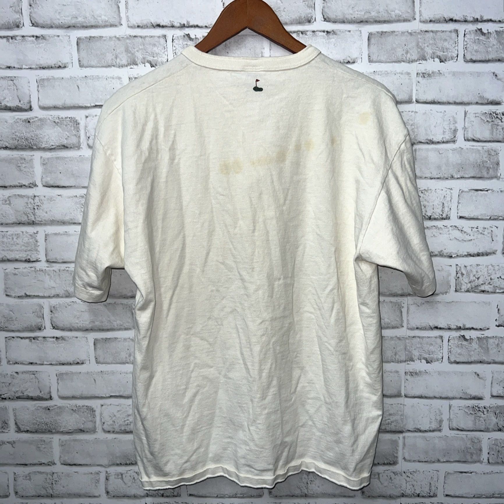 Vintage VTG Cherry Hills Henley T-Shirt Mens Size L Beige Stitch Cotton Duluxe Size US L / EU 52-54 / 3 - 5 Thumbnail