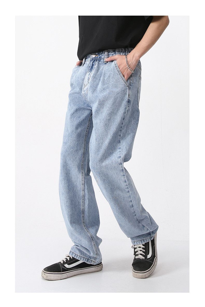 Japanese Brand × Jean Light blue vintage casual light vintage jeans Size US 32 / EU 48 - 7 Thumbnail