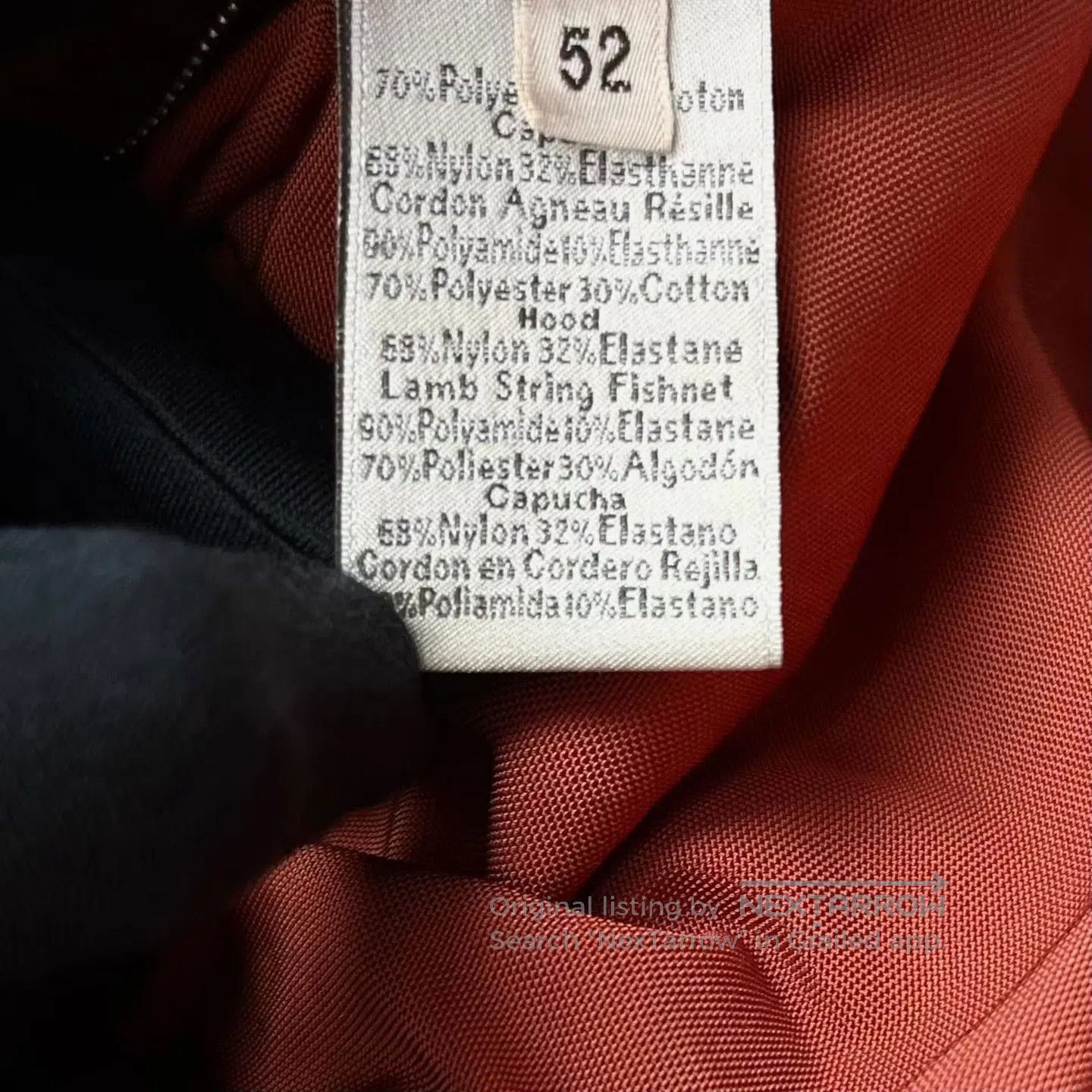 Hermes Hermes Red-Brown Functional Vest. Size US L / EU 52-54 / 3 - 4 Thumbnail