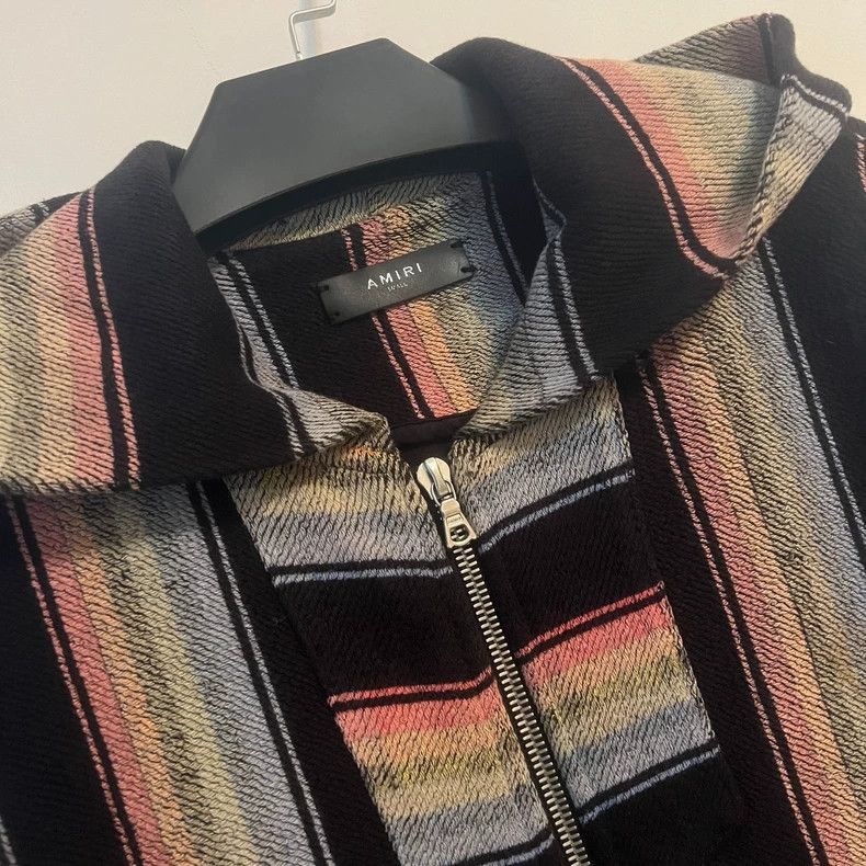Amiri Amiri 18ss Rainbow Cardigan shirt-2506 Size US S / EU 44-46 / 1 - 2 Thumbnail