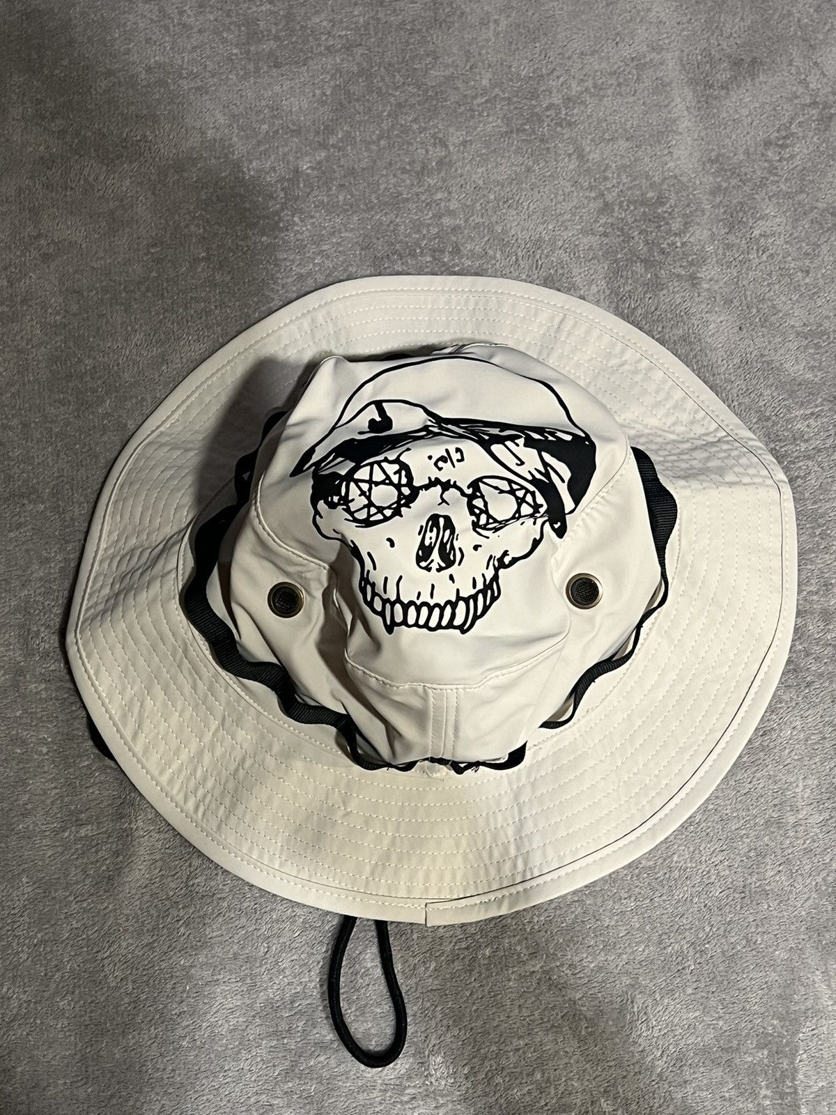 G59 Records G59 OG LOGO BOONIE CAP (GREY) Size ONE SIZE - 3 Thumbnail