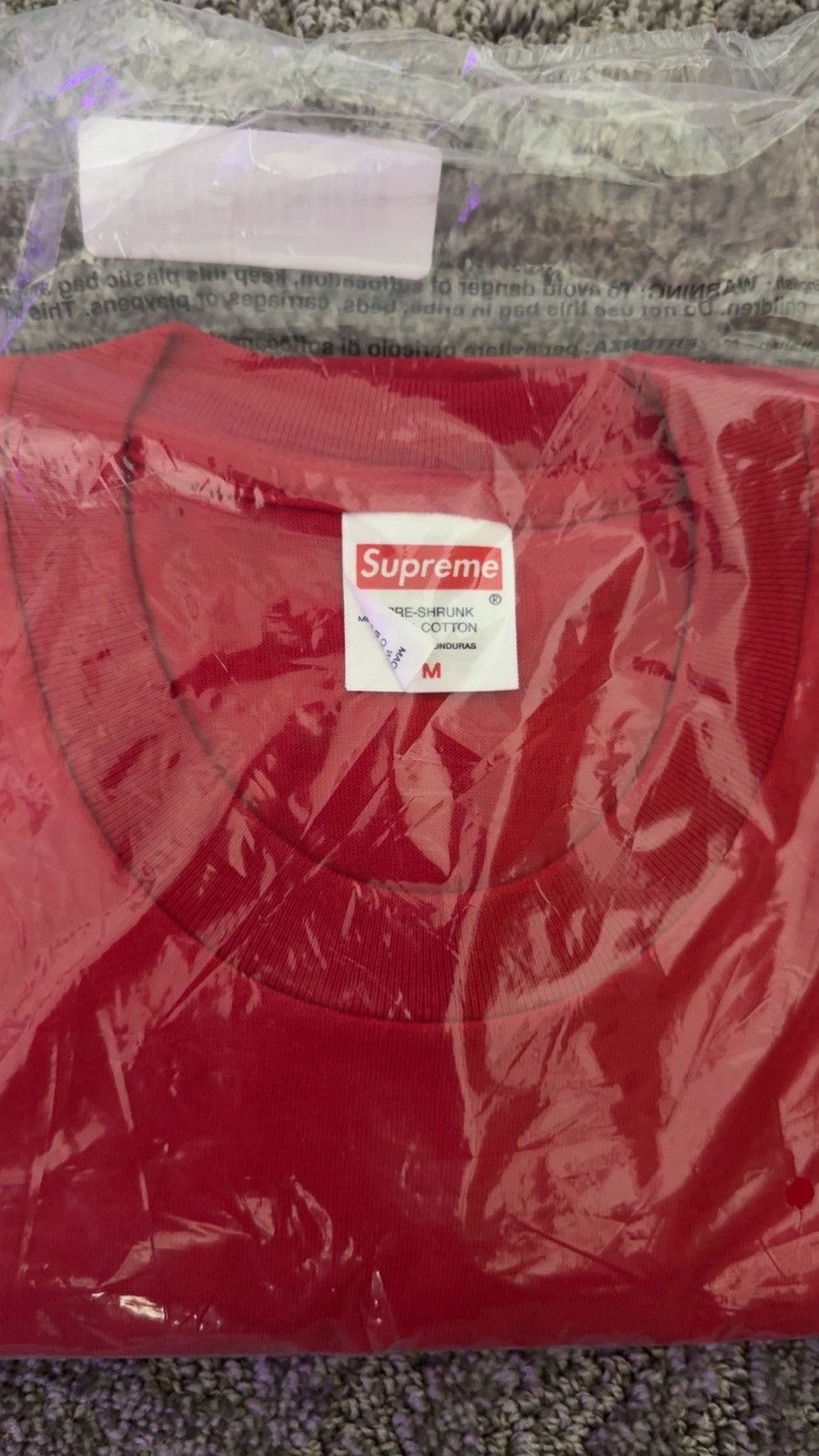 Supreme Playboi Carti X Supreme Tee Shirt Red Size US M / EU 48-50 / 2 - 2 Thumbnail