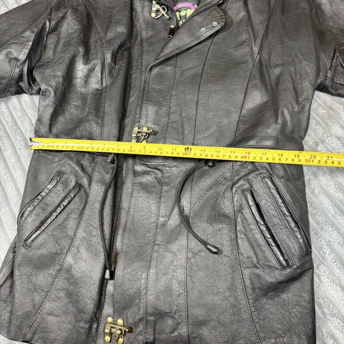 Other CIDPAO Men’s Genuine Leather Jacket L Coat black Zip Snap Size US L / EU 52-54 / 3 - 12 Thumbnail