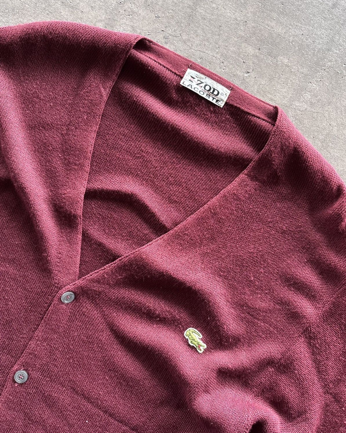 Lacoste 1970s Izod Lacoste Knitted Size US XL / EU 56 / 4 - 2 Thumbnail