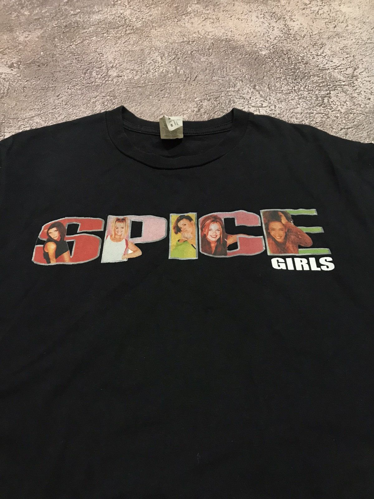 Vintage Vintage Y2K Spice Girls Graphic Tee Streetwear Black Faded M Size US M / EU 48-50 / 2 - 4 Thumbnail