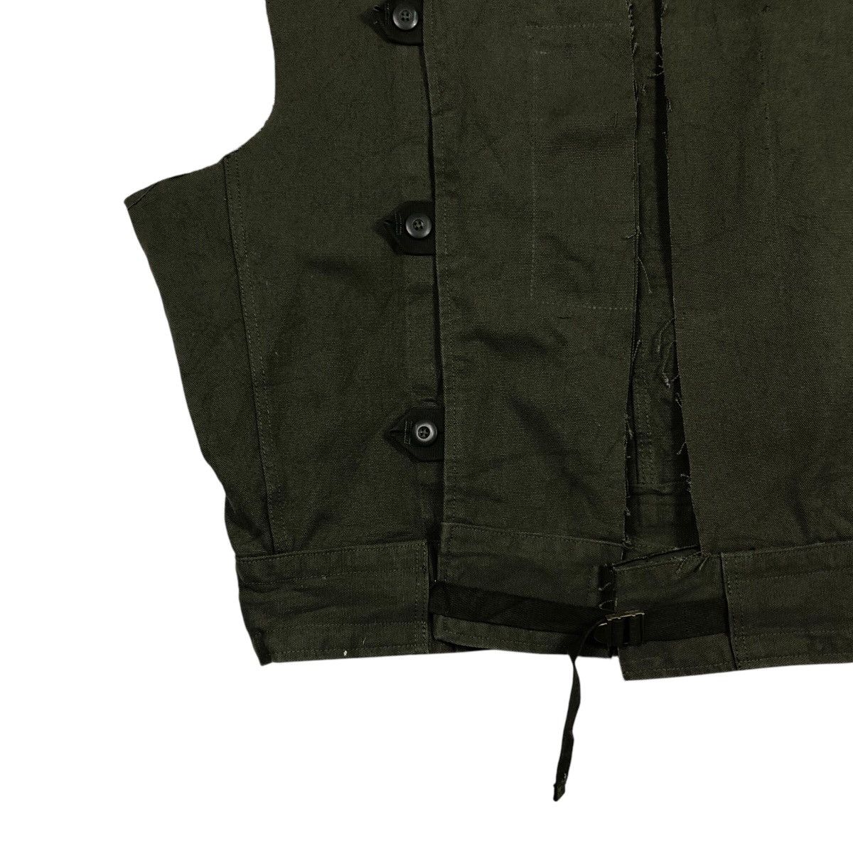 Japanese Brand CRAFTSMANSHIP Biker Tactical Asym Field Vest Olive Utility Size US M / EU 48-50 / 2 - 5 Thumbnail