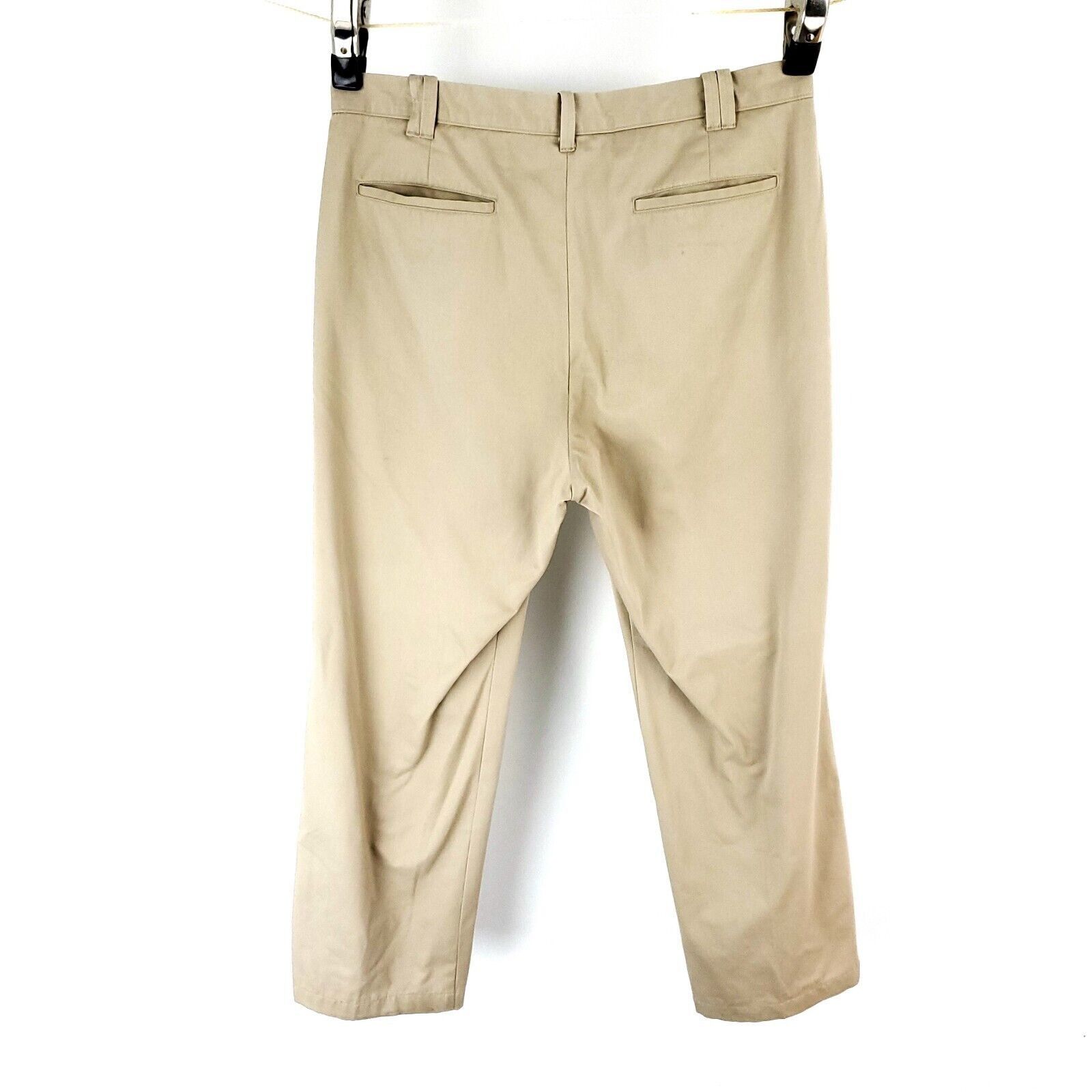 Hart Schaffner Marx Hart Schaffner Marx Cotton Chino Pants 36/30 Tan Flat Front Size US 36 / EU 52 - 5 Thumbnail