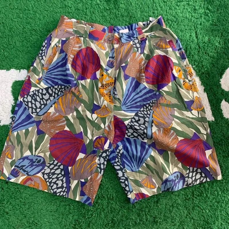Dior Dior Colorful Floral Pattern Men's Shorts 0089 Size US 44 / EU 60 - 1 Thumbnail