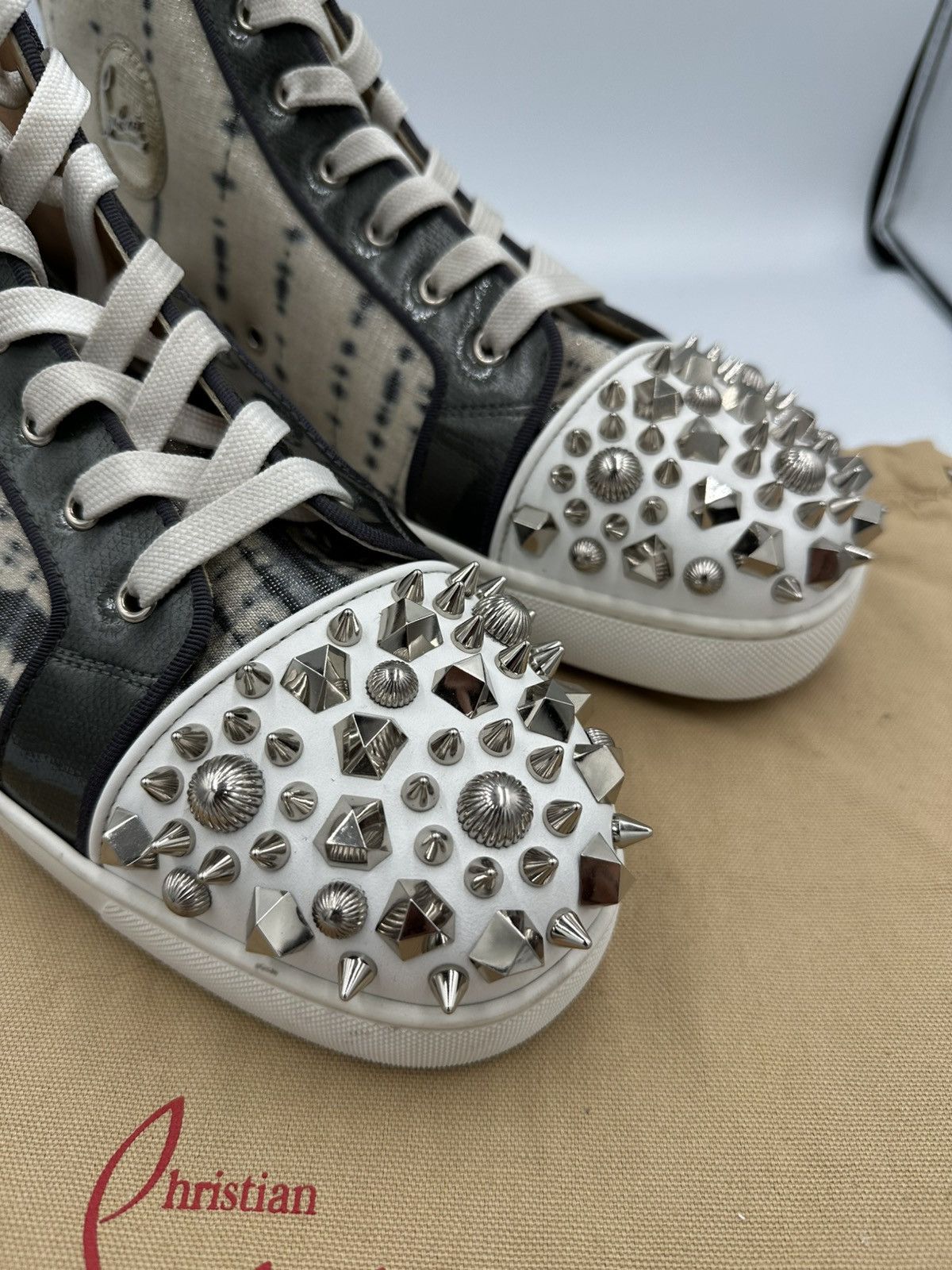 Christian Louboutin Christian Louboutin High Top Sneakers Size US 13 / EU 46 - 3 Thumbnail
