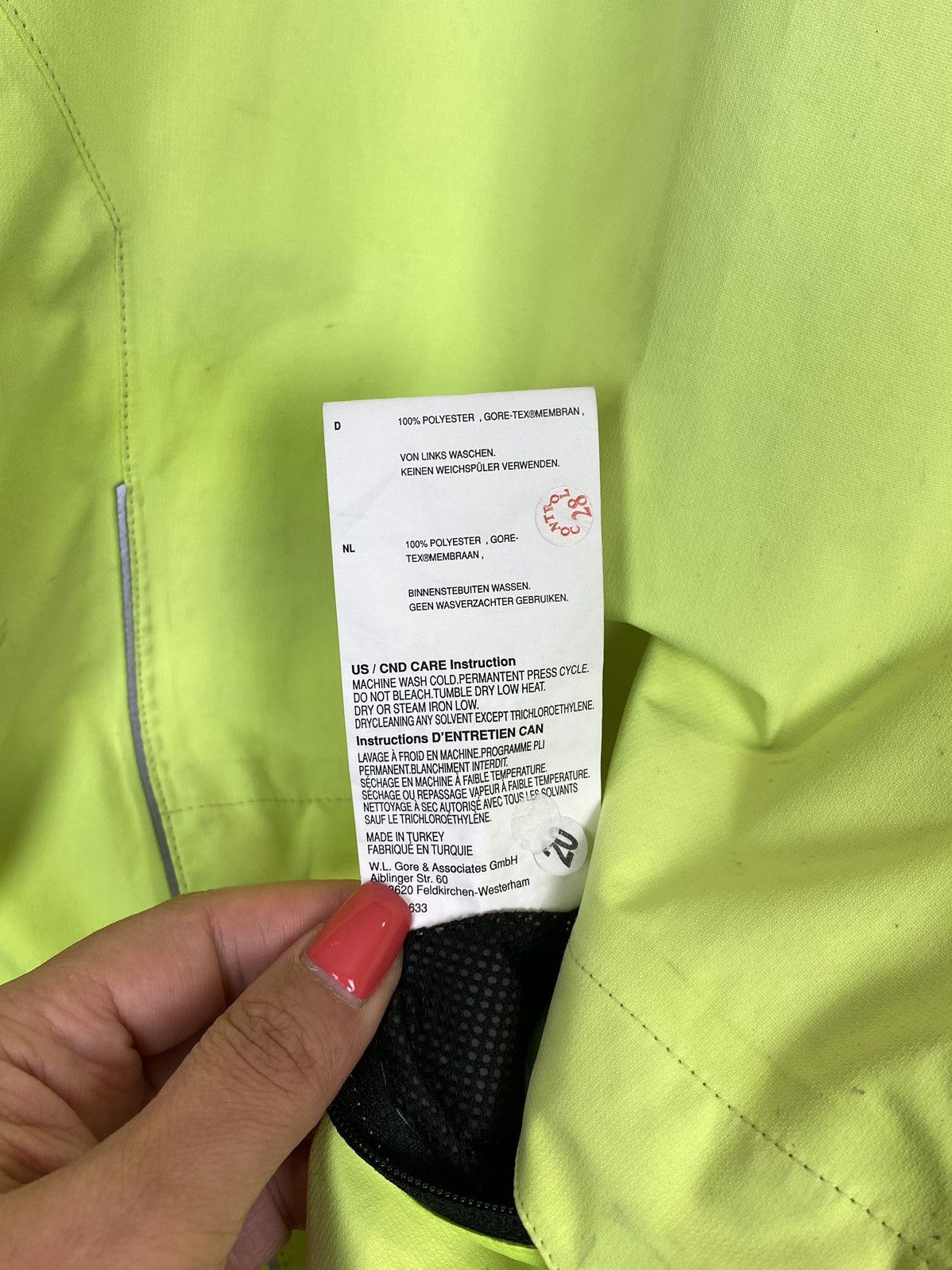 GOREWEAR × Goretex Gore Bike Wear Gore-tex Paclite Shell Men's Jacket Sz Medium Size US M / EU 48-50 / 2 - 18 Thumbnail