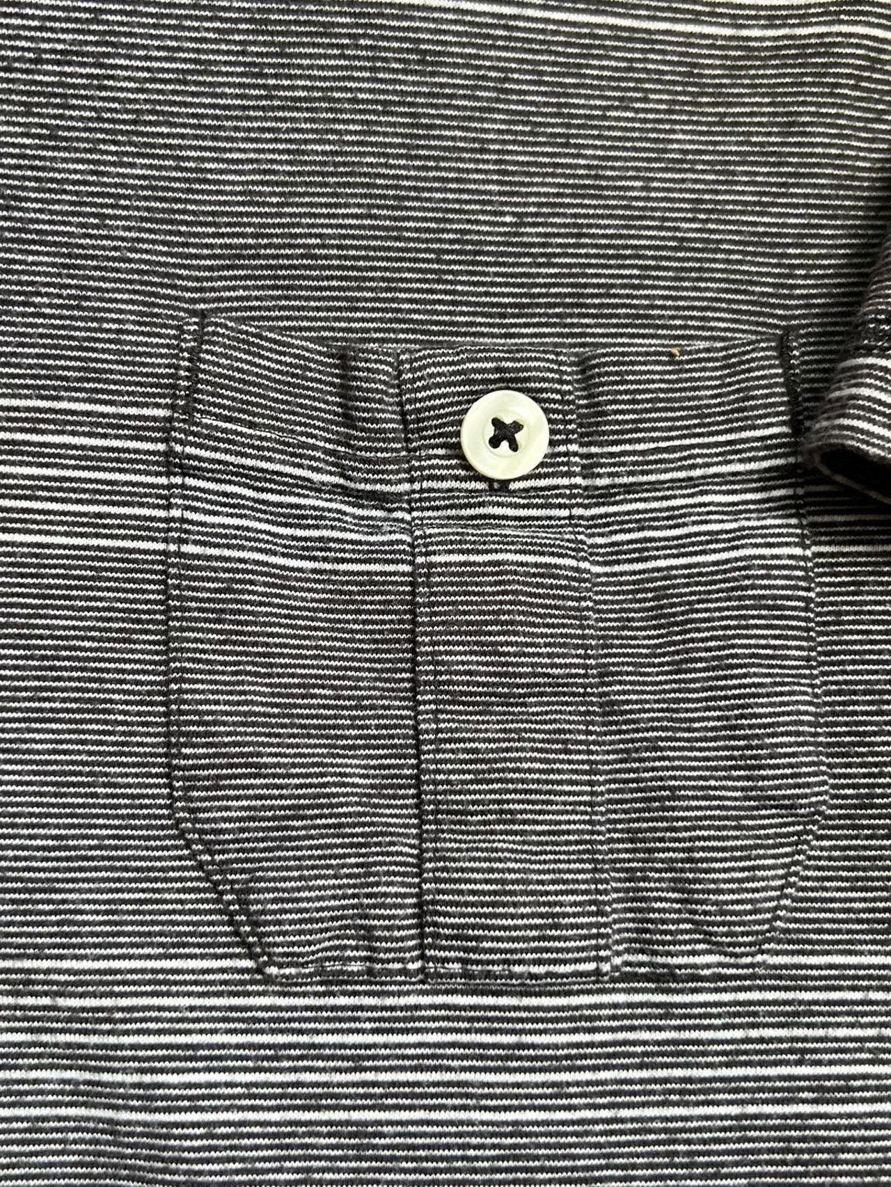 American Rag American Rag Men's Striped V-Neck T-Shirt Pouch Pocket Size US M / EU 48-50 / 2 - 3 Thumbnail