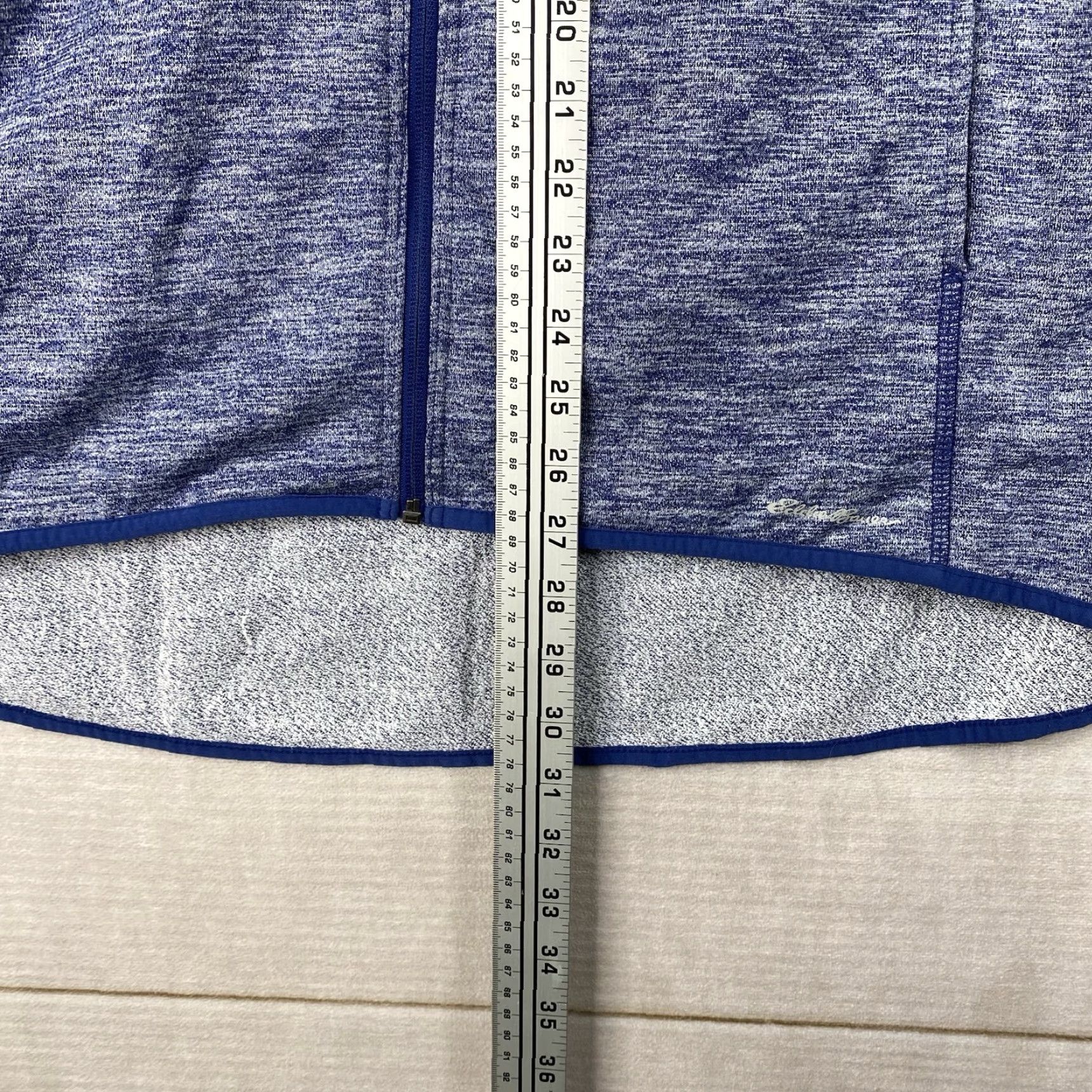 Eddie Bauer Eddie Bauer Womens Active Jacket 2XL Blue Full Zip Thumbholes Terry Pockets Jacket Women 2XL Blue Activewear Outdoor Athleisure 90s? Size XXL / US 16-18 / IT 52-54 - 7 Thumbnail