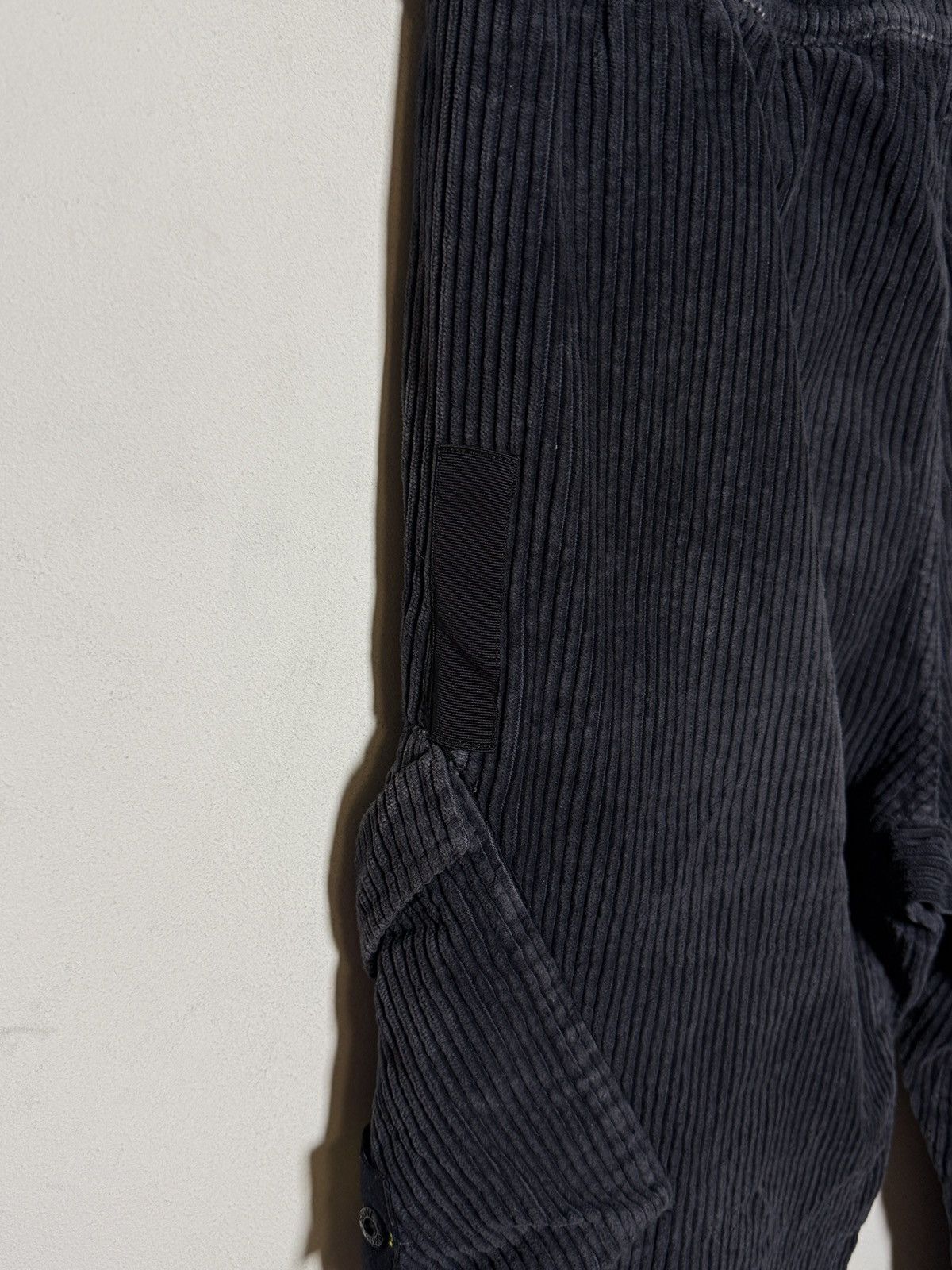 stone island jumbo cord cargo pants
