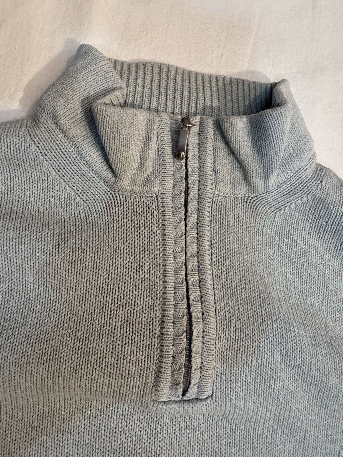 Trussardi Ice blue Trussardi jumper cotton knit Size US M / EU 48-50 / 2 - 3 Thumbnail