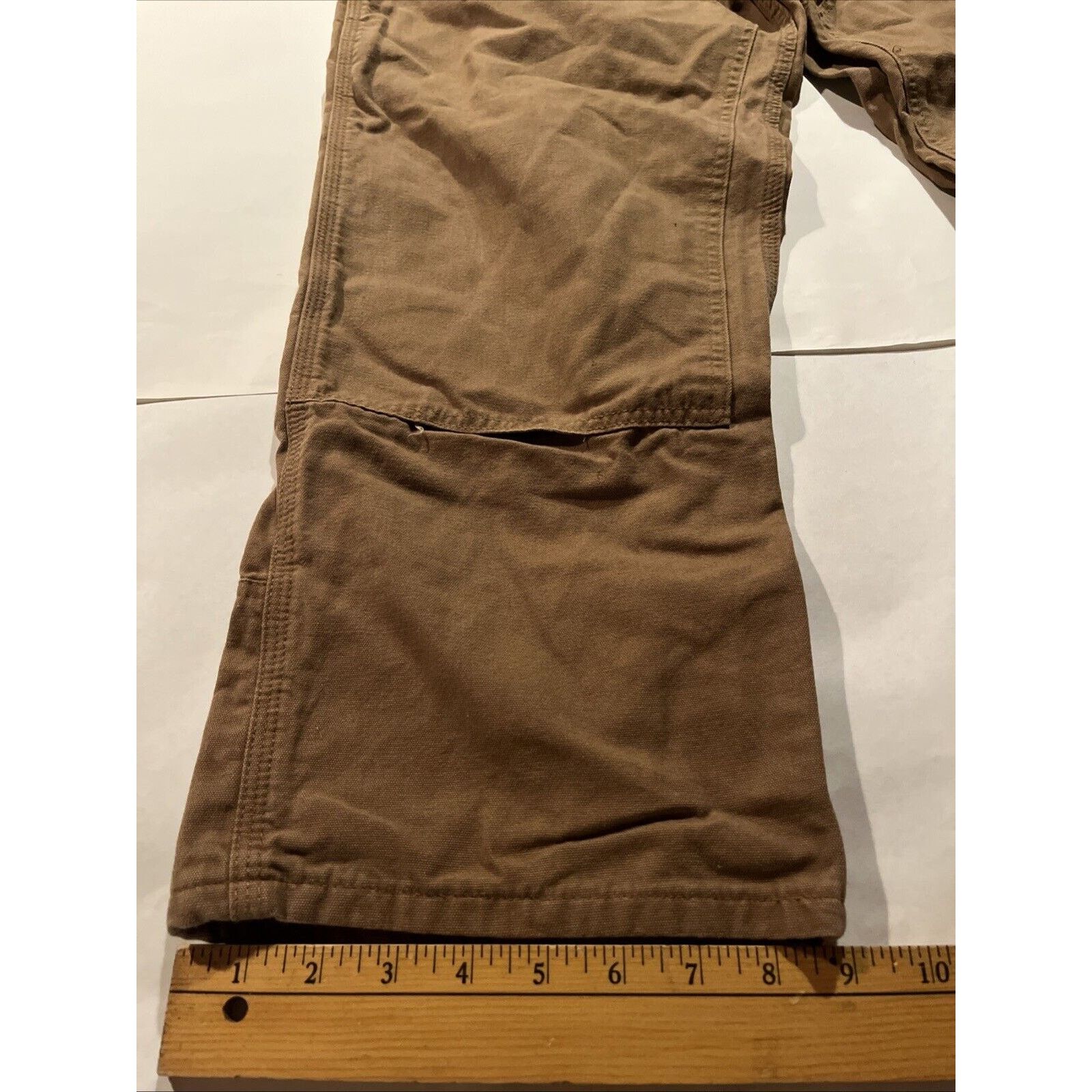 Carhartt Carhartt Canvas Double Knee Pants Men’s 38x30 Brown Workwear Size US 38 / EU 54 - 5 Thumbnail
