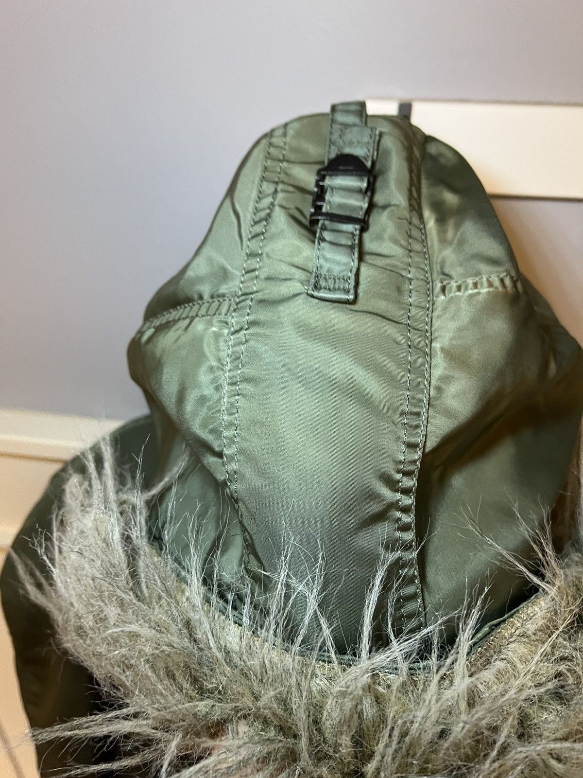 Alpha Industries Vintage Alpha Industries fur hood bomber jacket Size US XL / EU 56 / 4 - 19 Thumbnail