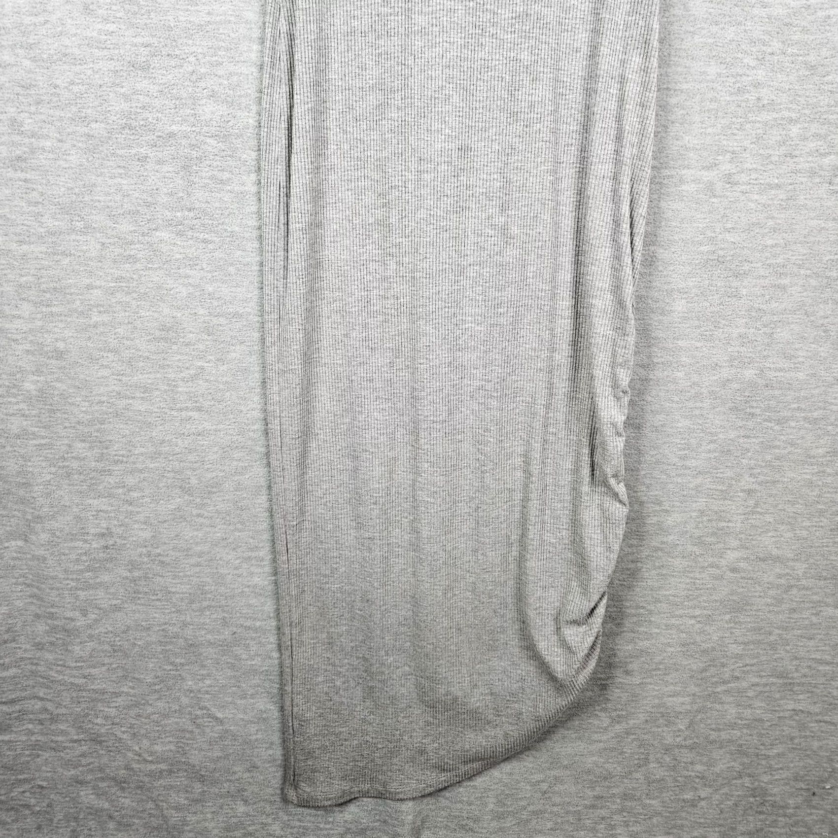 Sweaty Betty Sweaty Betty Dress Sleeveless Gray Knit Sz XS A-Line Ruched Casual Size XS / US 0-2 / IT 36-38 - 7 Thumbnail