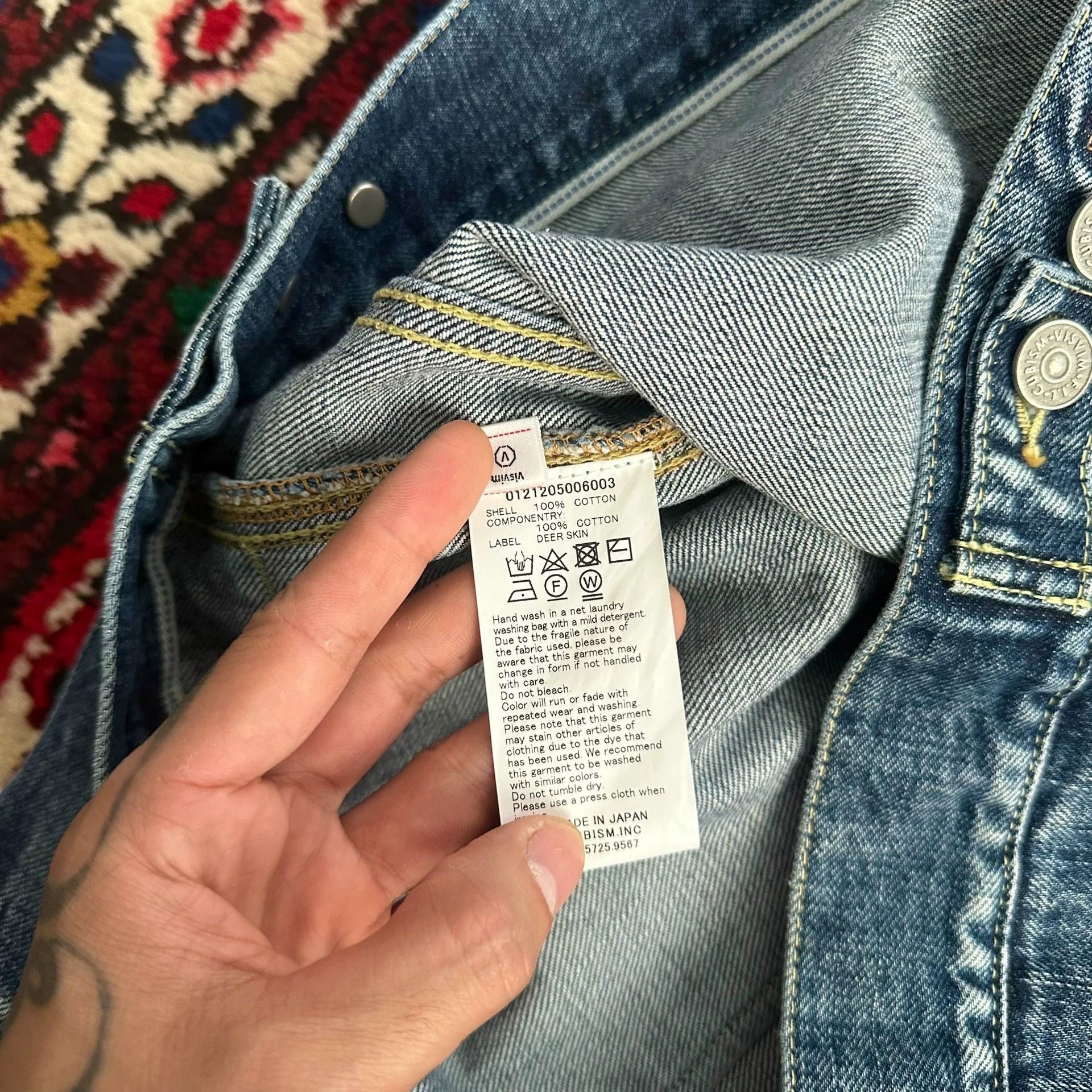 Visvim visvim 21AW 101 DMGD-1001 Denim Jacket 3 Size US L / EU 52-54 / 3 - 8 Thumbnail