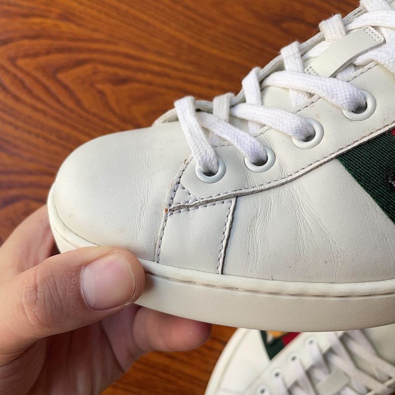 Gucci Gucci Ace Tiger Embroidery Low-Top Sneakers Size US 8 / EU 41 - 6 Thumbnail